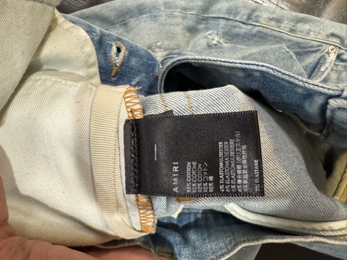 Amiri Amiri mx1 green plaid patch Size US 32 / EU 48 - 2 Thumbnail