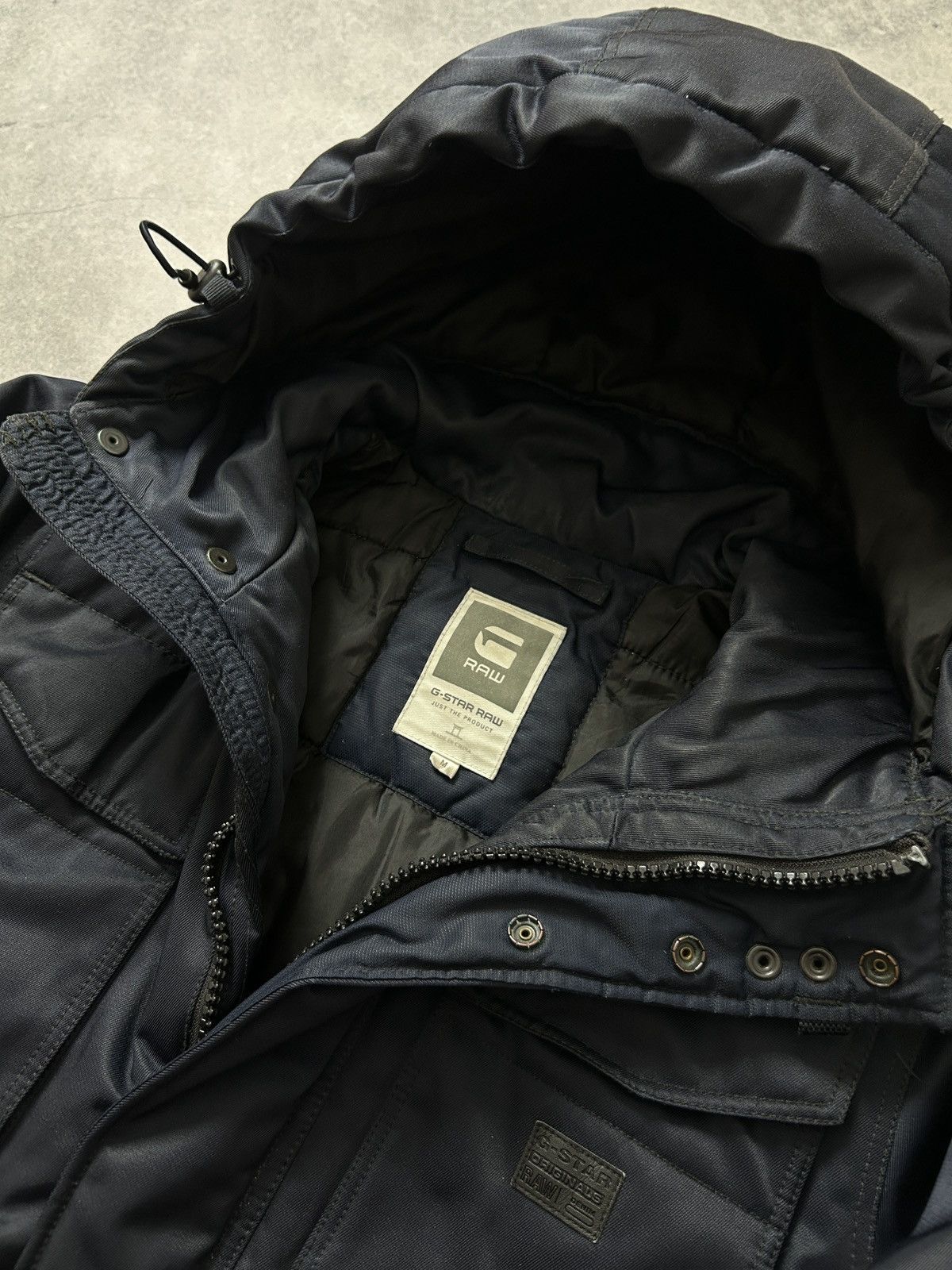 G-Star G-Star Raw MFD HDD Bombers jacket mens blue size M Size US M / EU 48-50 / 2 - 6 Thumbnail