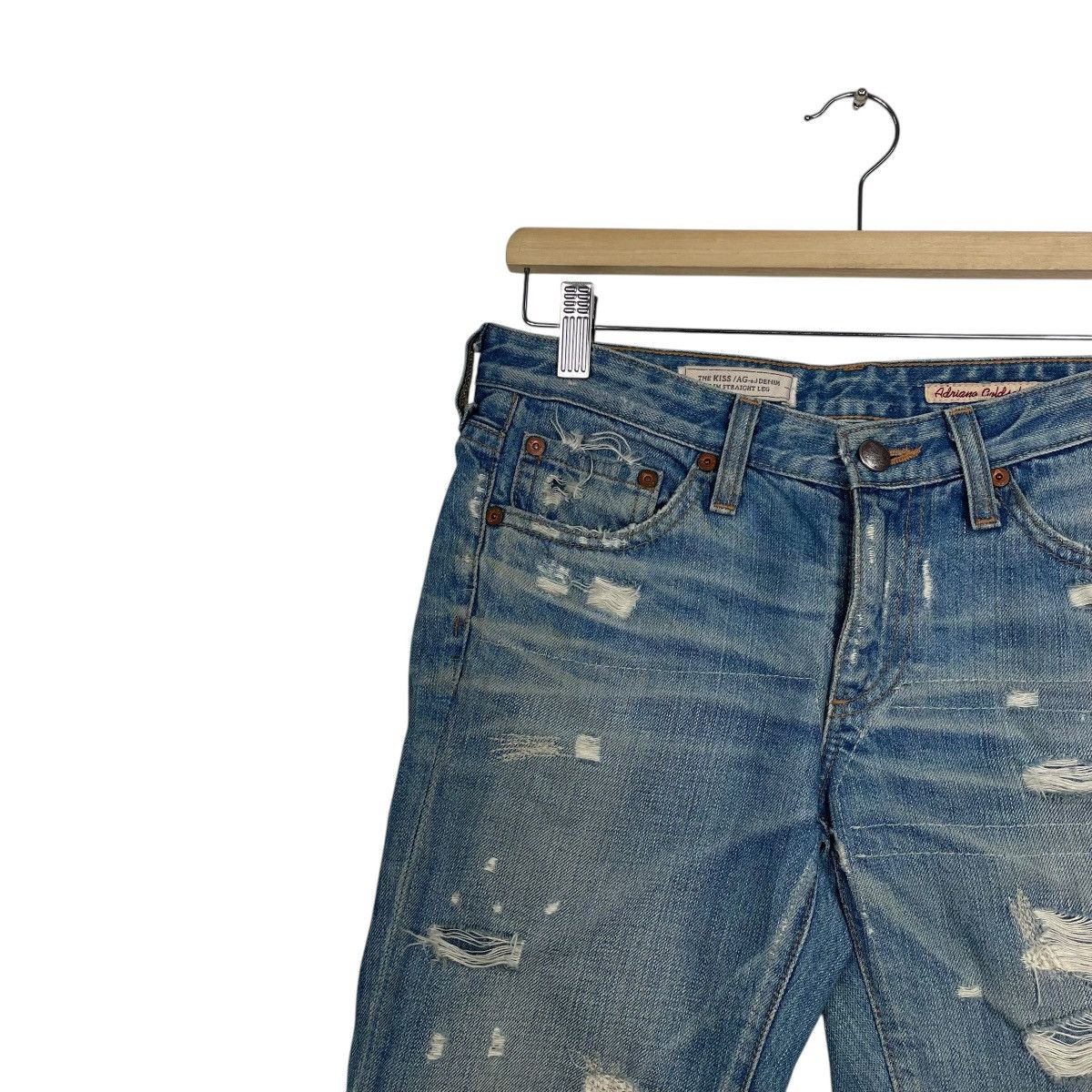 Japanese Brand Adriana Goldschmeid Jeans Size 29" - 6 Thumbnail