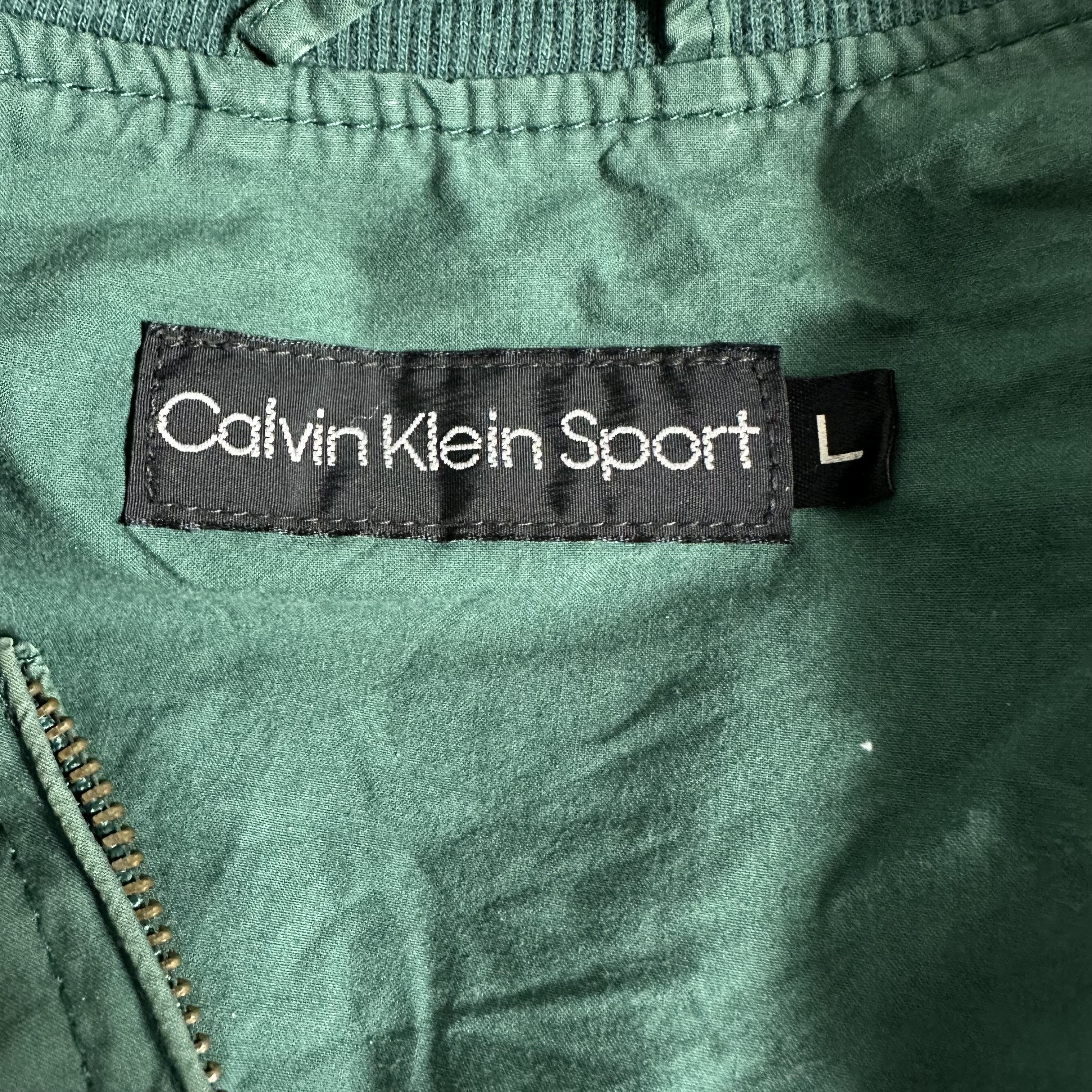 Calvin Klein 🔥RARE🔥Vintage Calvin Klein CK Bomber Jacket Size US L / EU 52-54 / 3 - 6 Thumbnail