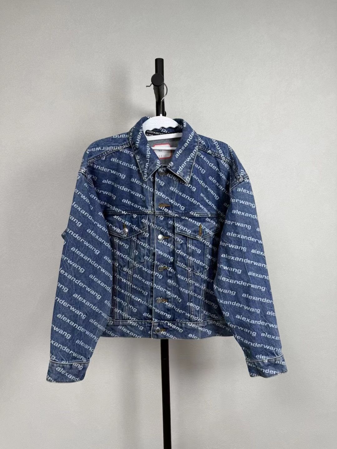 Alexander Wang Alexander Wang Blue Denim Jacket Size XXS / US 00 / IT 34 - 1 Thumbnail
