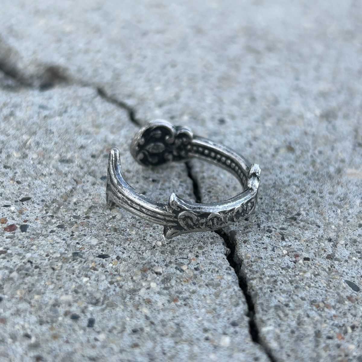 Vintage Chrome Hearts Style 1/1 Ring Size ONE SIZE - 2 Thumbnail