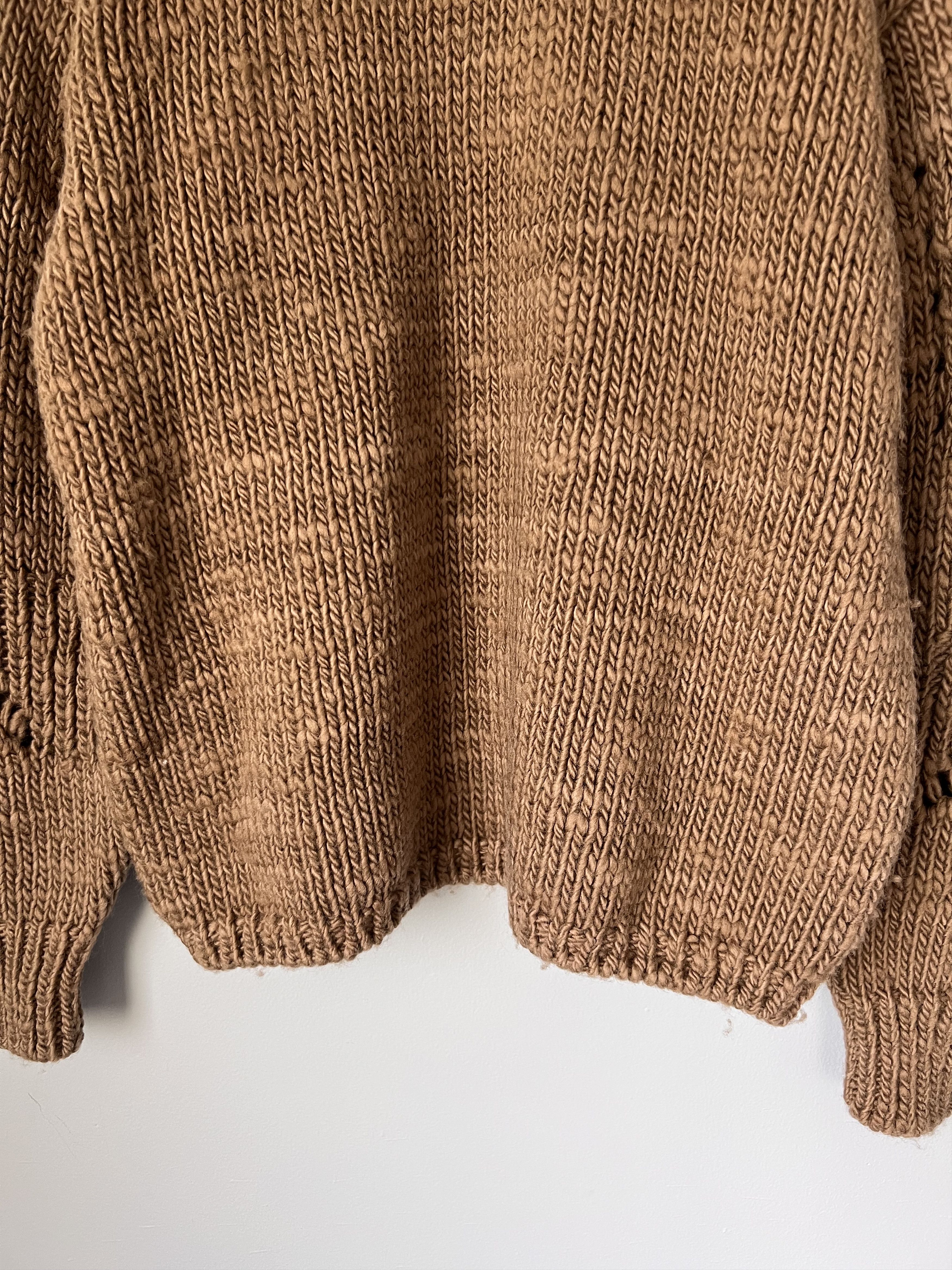 ROA ROA Winter Hand Made Zip Up Sweater in Light Brown Size US L / EU 52-54 / 3 - 7 Thumbnail