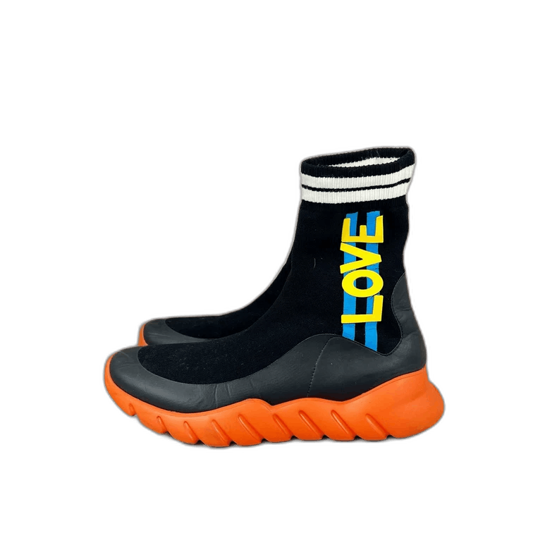 Fendi fendi love sock-style athletic shoes Size US 6 / EU 39 - 1 Thumbnail