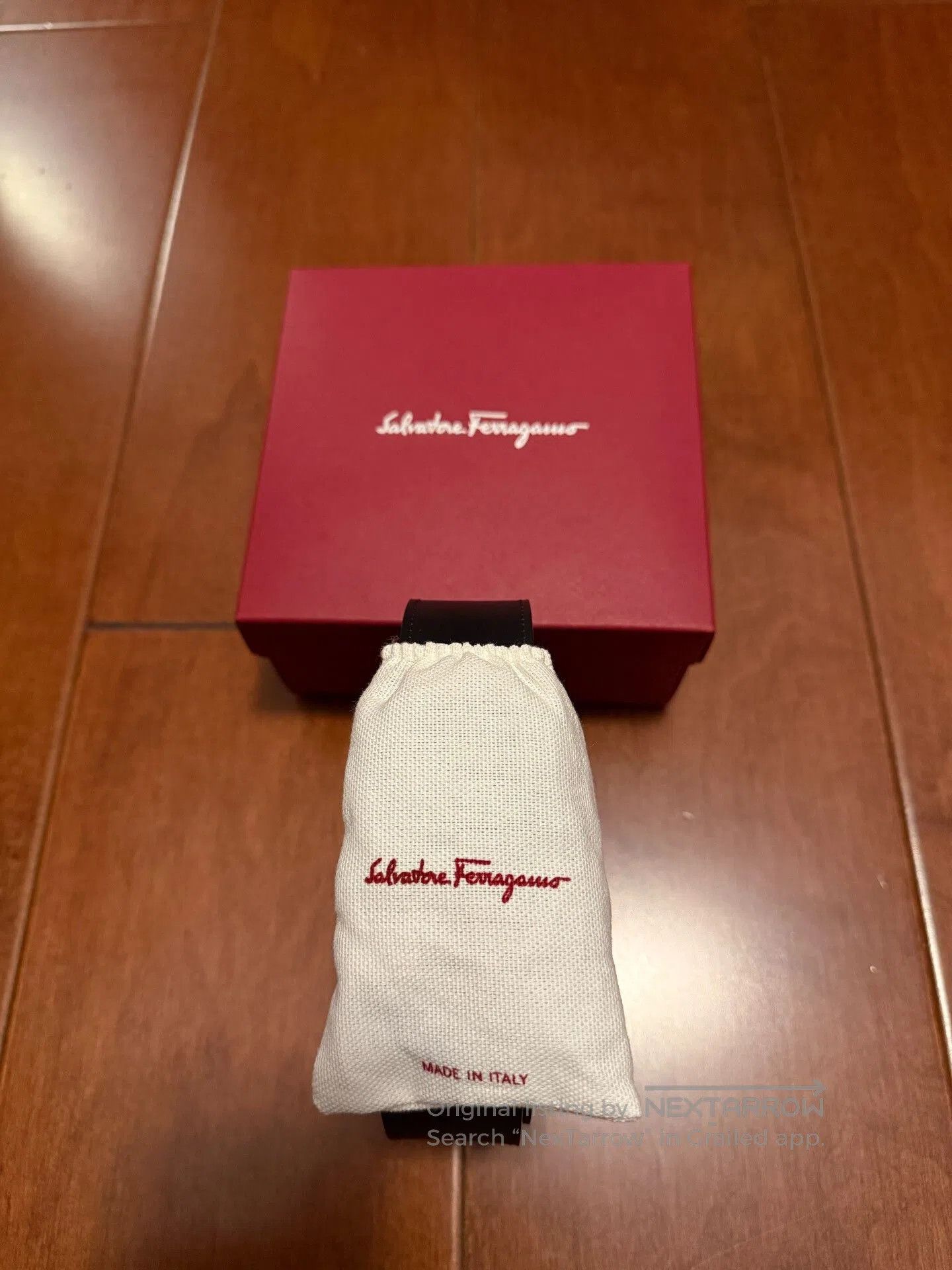 Salvatore Ferragamo Ferragamo Men's Leather Belt. Size ONE SIZE - 6 Thumbnail