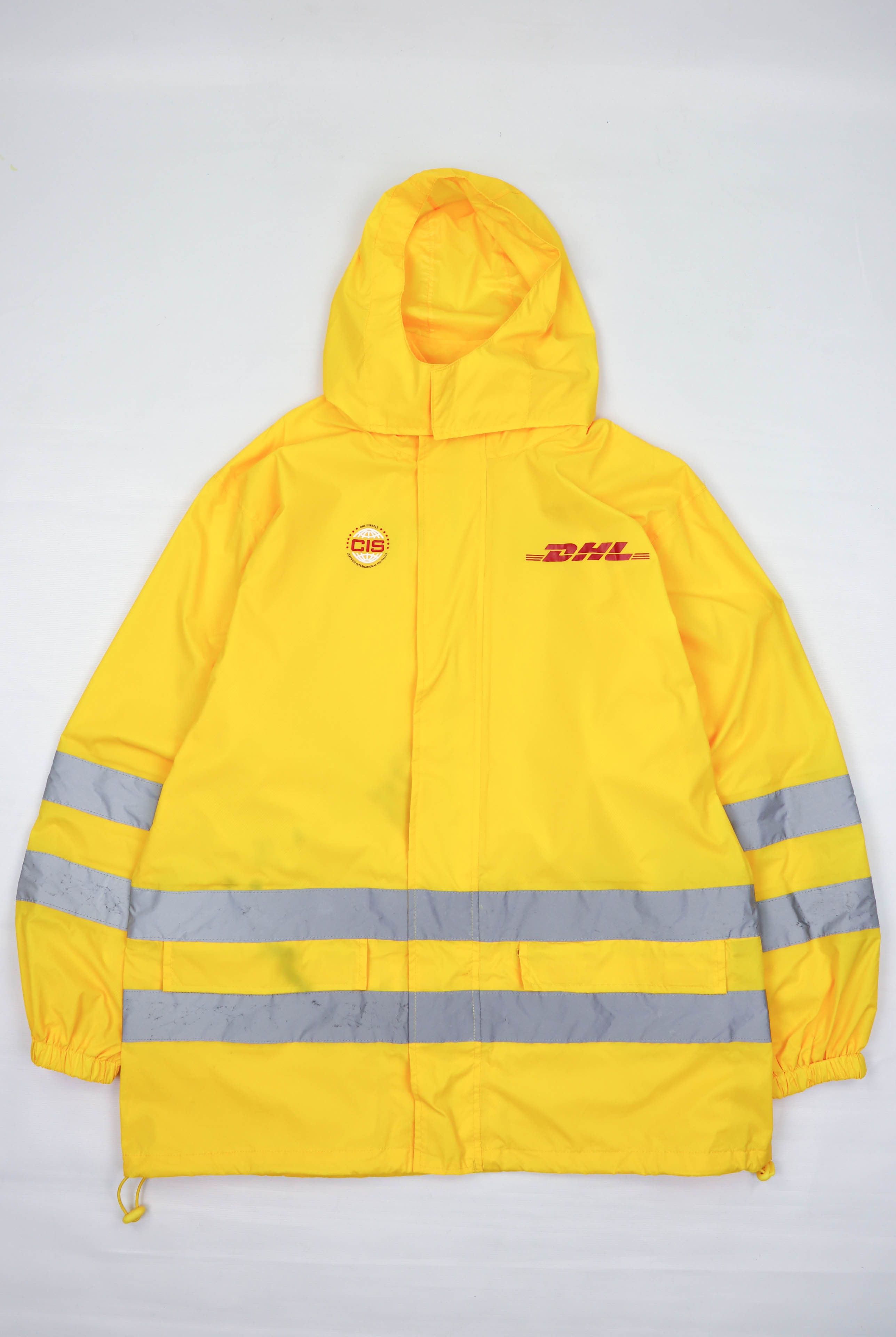 Other Big Graphics Logo Yellow Nylon 3M Windbreaker Rain Jacket Size US M / EU 48-50 / 2 - 2 Thumbnail