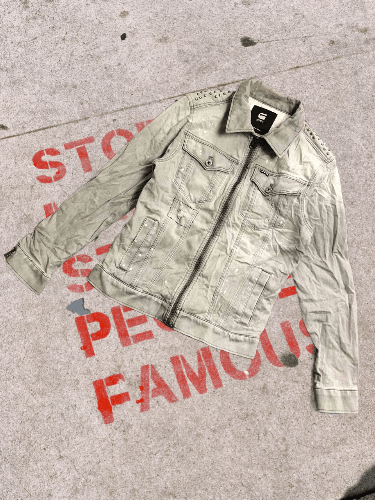 G-Star G-STAR RAW Racing Distressed Jacket Size US S / EU 44-46 / 1 - 1 Thumbnail