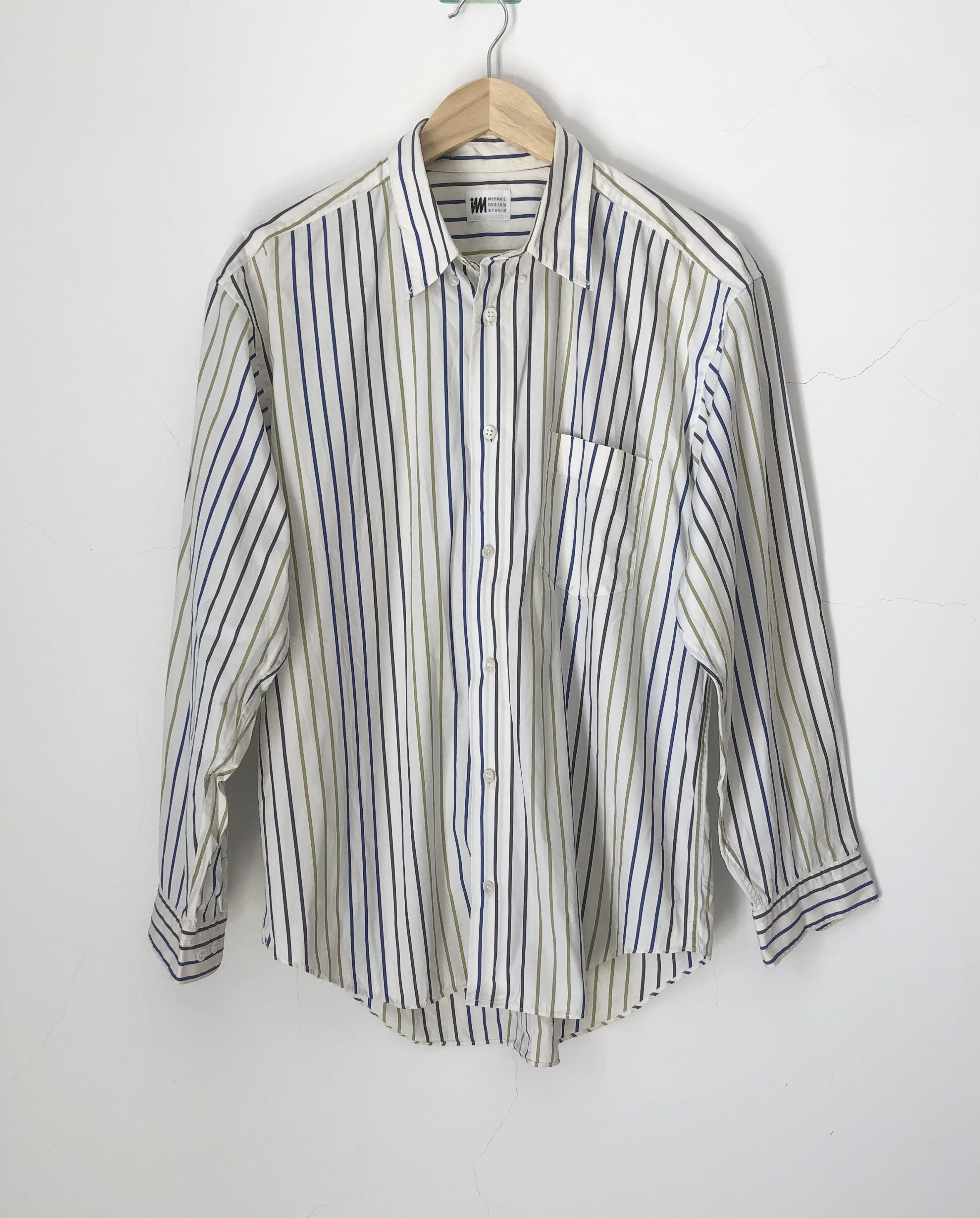 Issey Miyake colorful stripes shirt Size US M / EU 48-50 / 2 - 1 Thumbnail