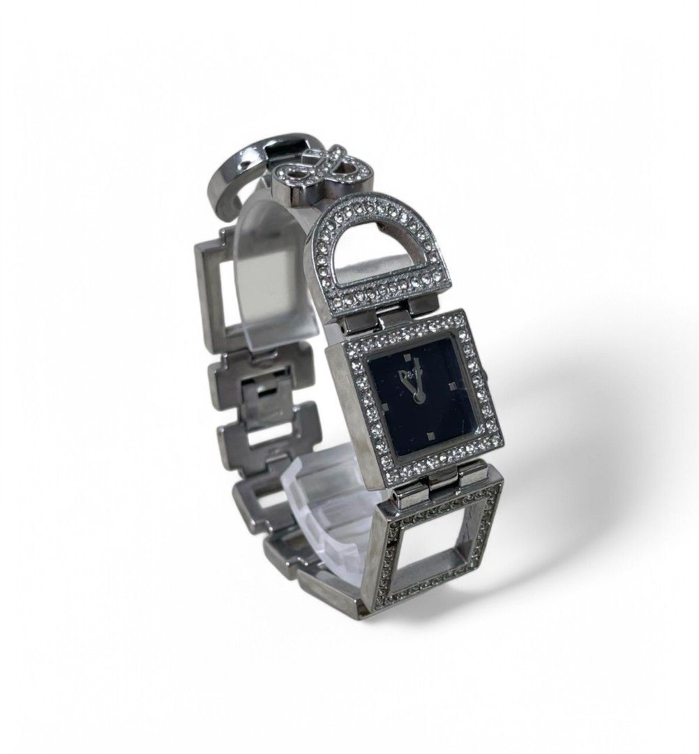 Dolce & Gabbana Dolce & Gabbana - Silver Ladies Vintage Quartz Watch White Size ONE SIZE - 1 Thumbnail