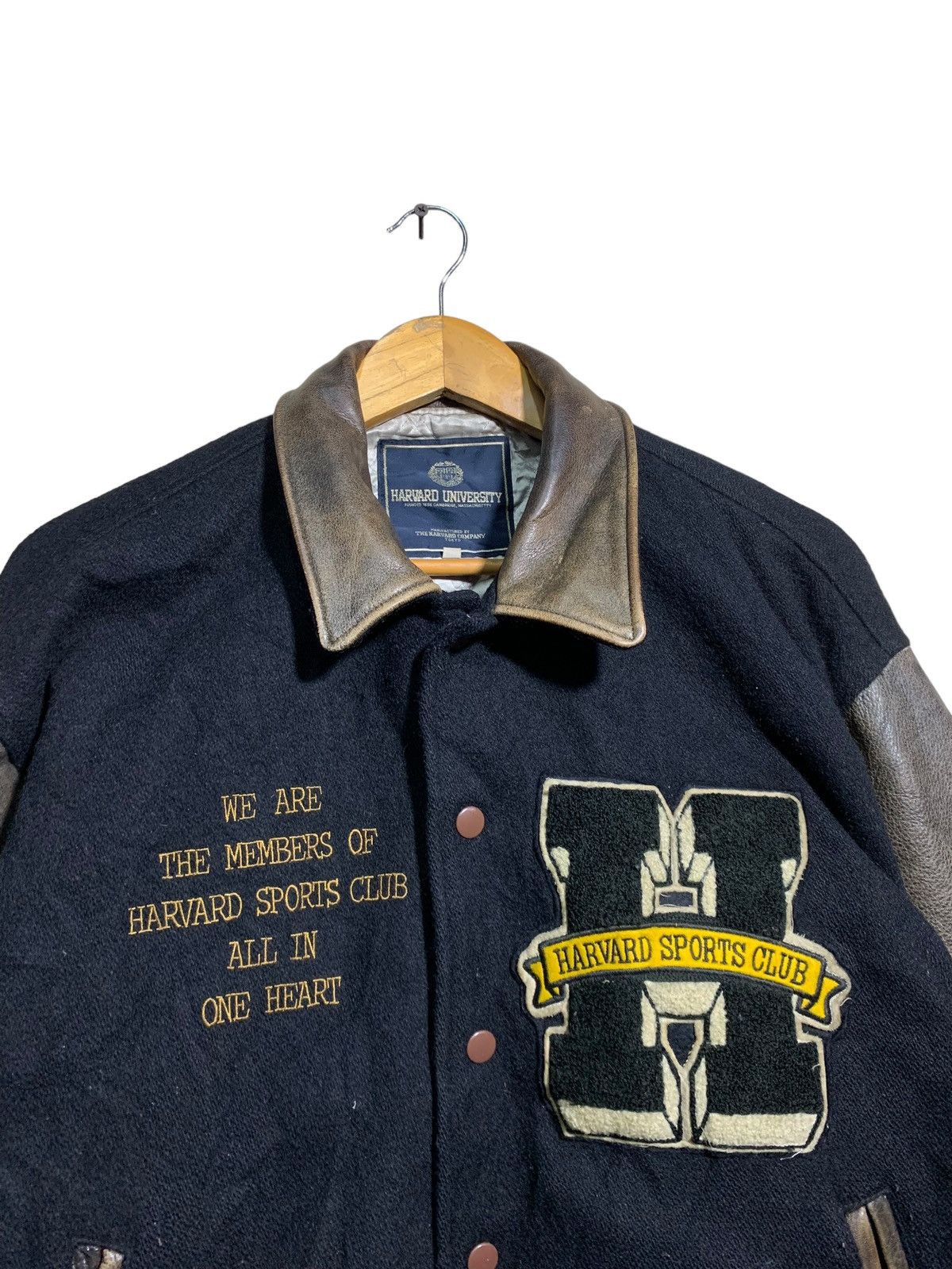 Vintage 🔥VTG HARVARD VARSITY JACKETS Size US L / EU 52-54 / 3 - 4 Thumbnail