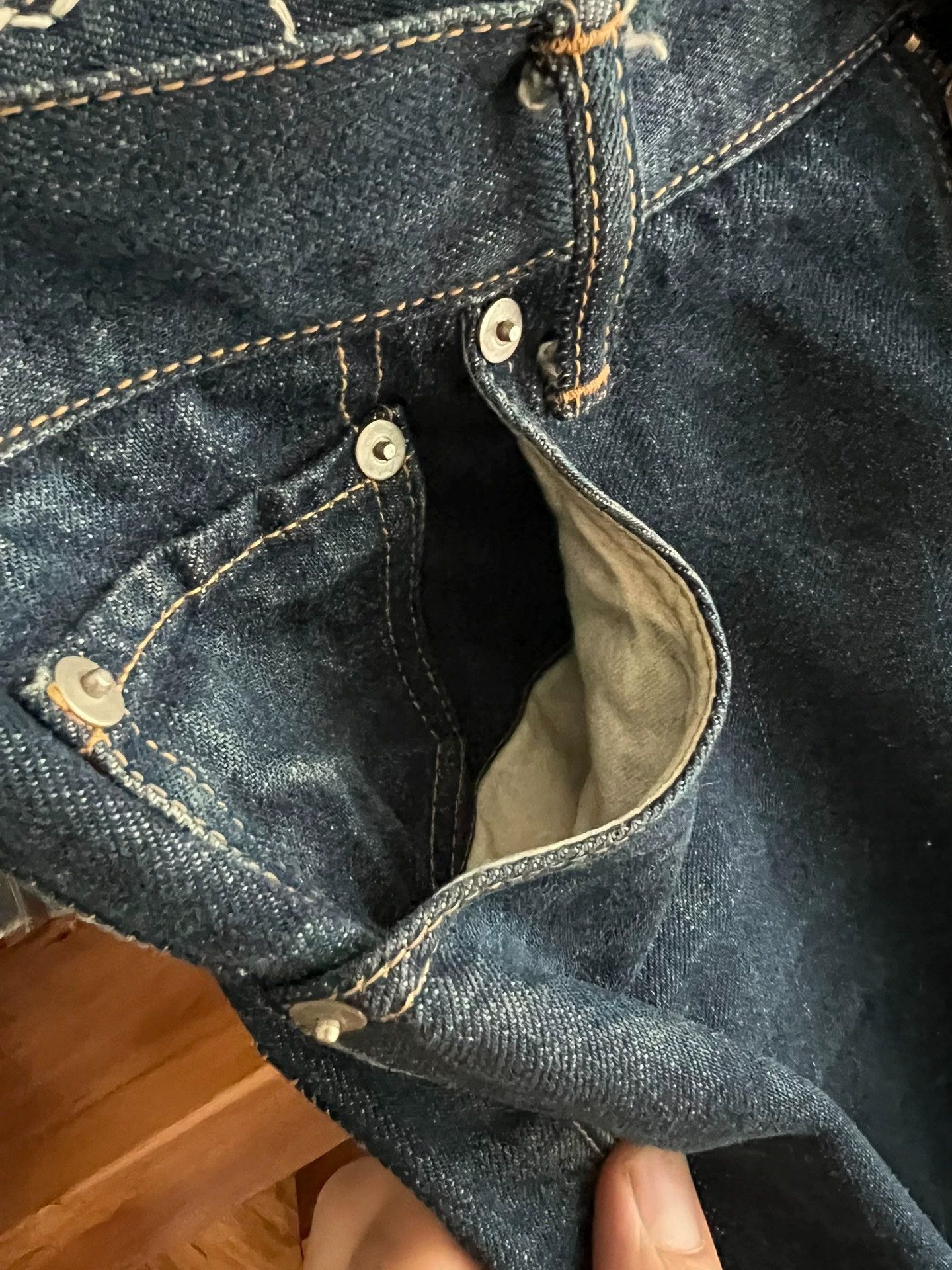 Visvim visvim 03R 2017 ICT raw denim jeans Size US 26 / EU 42 - 4 Thumbnail