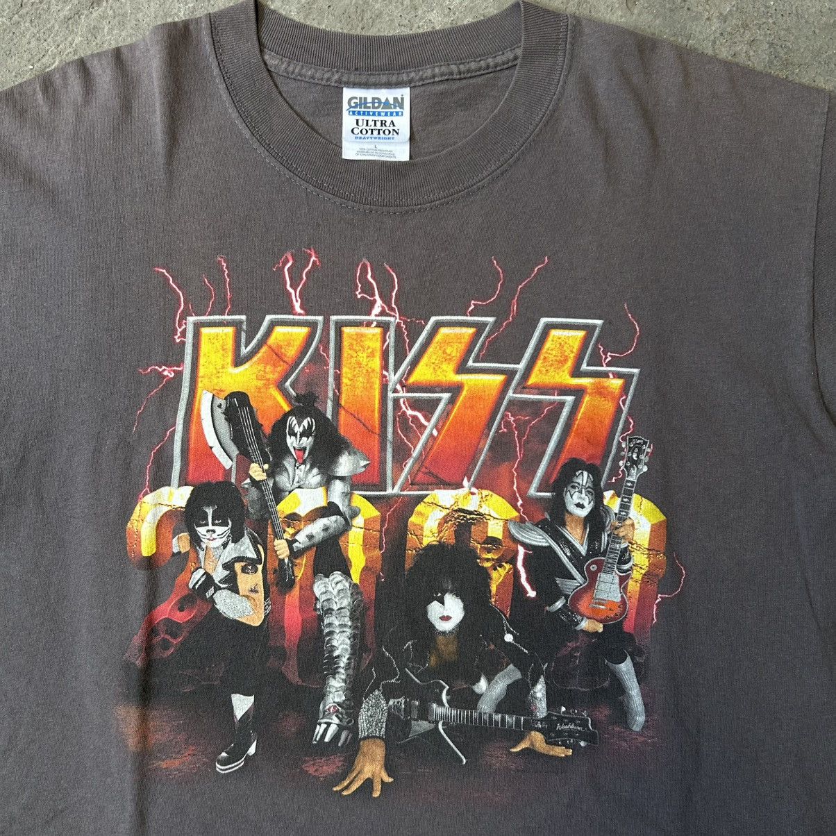Band Tees × KISS × Vintage Early 2000s GILDAN Kiss Vintage T-shirt. Size US L / EU 52-54 / 3 - 2 Thumbnail