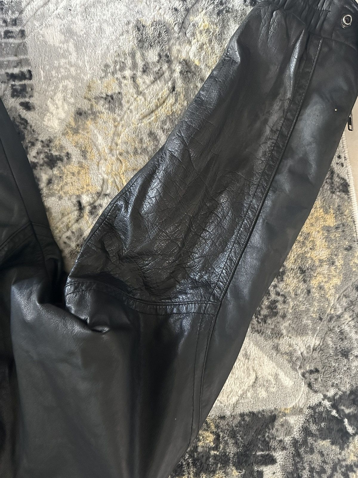 Vintage Korean leather jacket