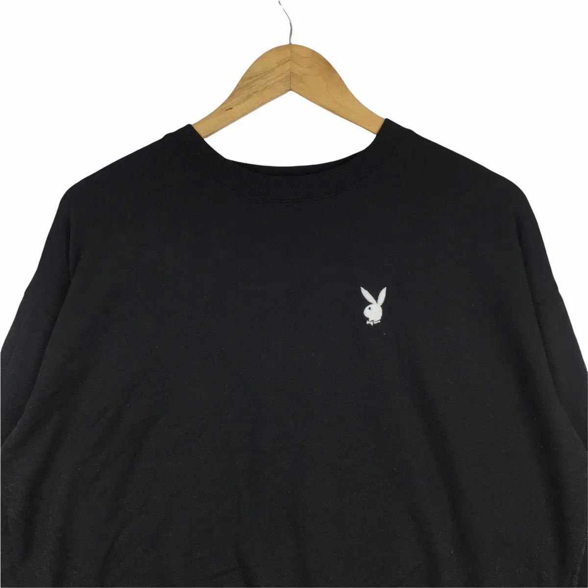 Playboy Vtg PLAYBOY BUNNY MAGAZINE Crewneck Sweater Sweatshirt Size L / US 10 / IT 46 - 2 Thumbnail