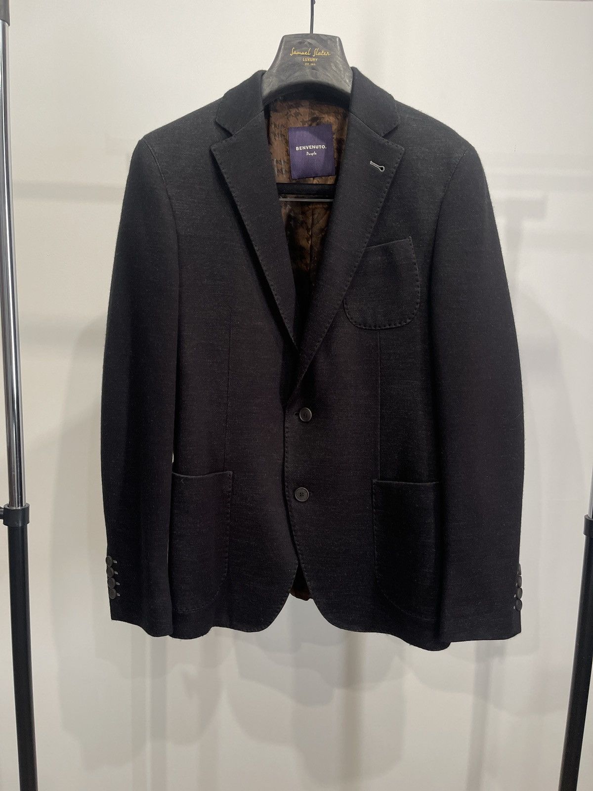 BENVENUTO. Rare benvenuto blazer classic jacket sport coat Size 38R - 1 Thumbnail