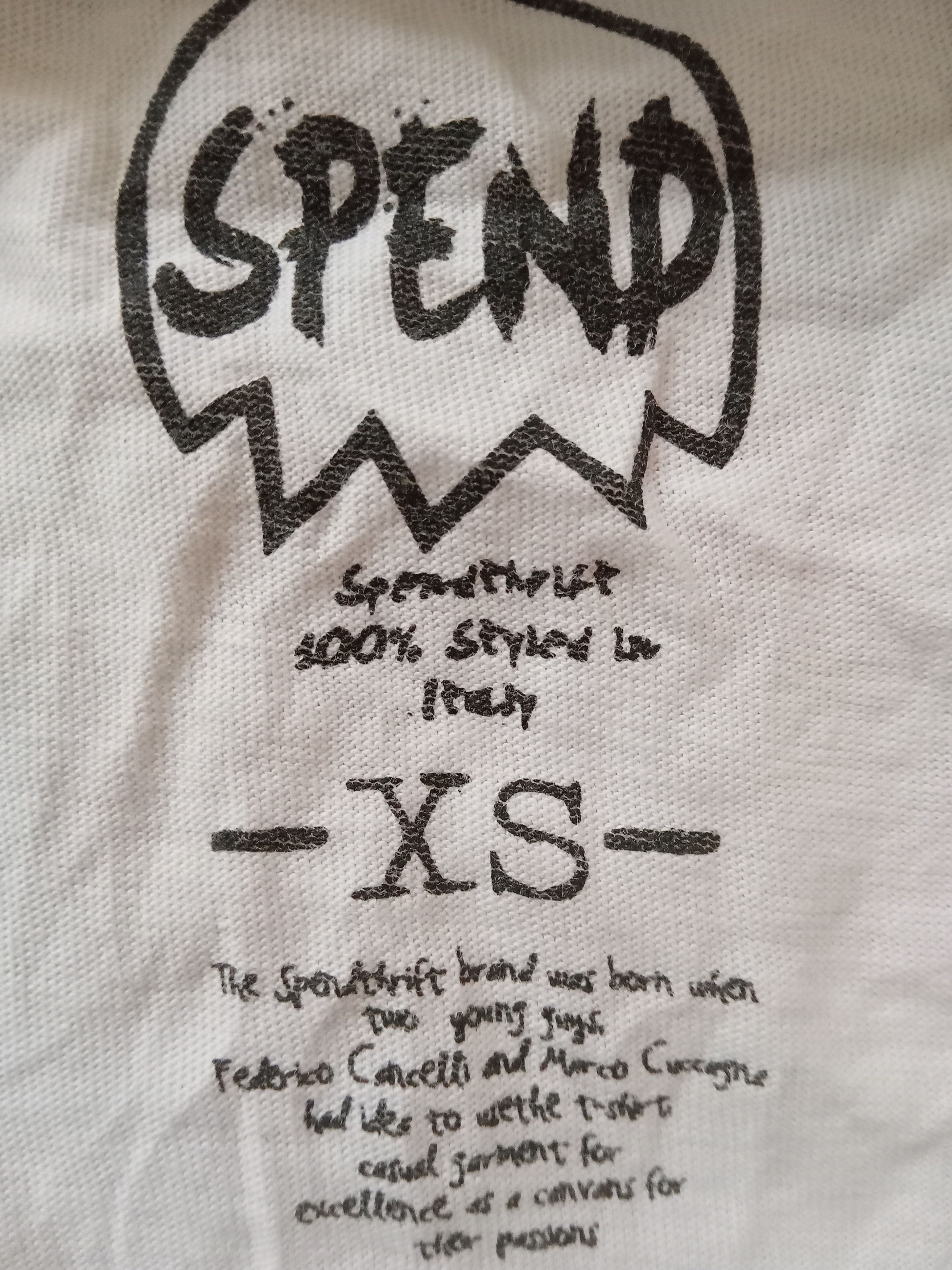Other Spend - Spendthrift T Shirt Size XS / US 0-2 / IT 36-38 - 3 Thumbnail