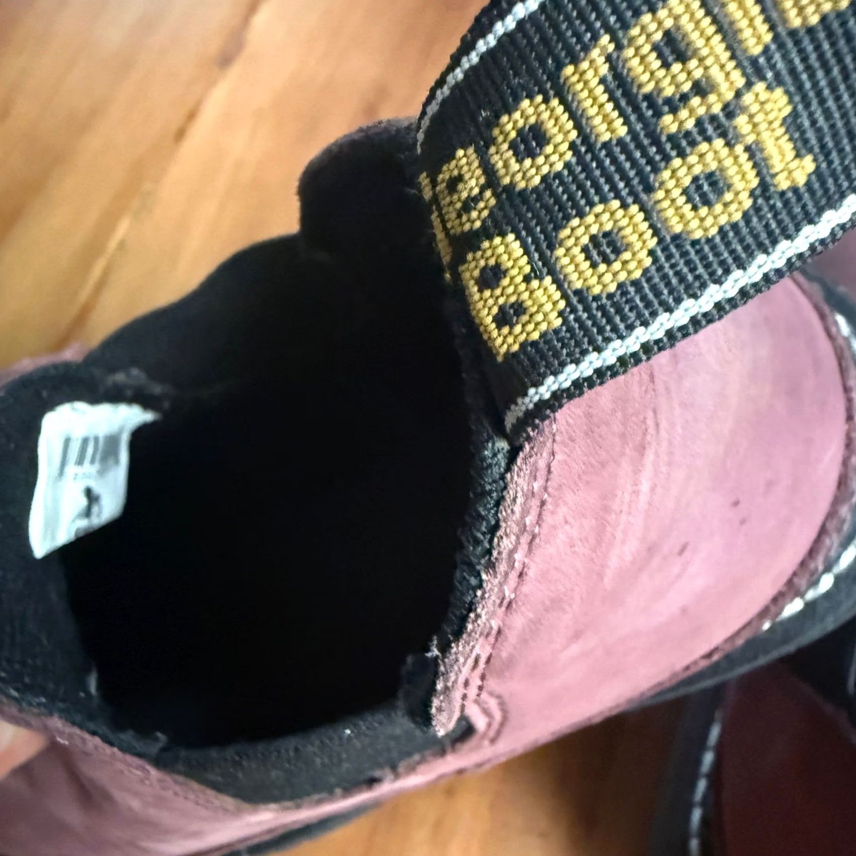Vintage Georgia Boot Women's 3" Romeo Ankle Boots 7.5 Purple Leather Slip On Bootie B Round Toe Leather Outsole Suede Lining Winter Fall Spring Casual Shoes Size US 9 / IT 39 - 6 Thumbnail