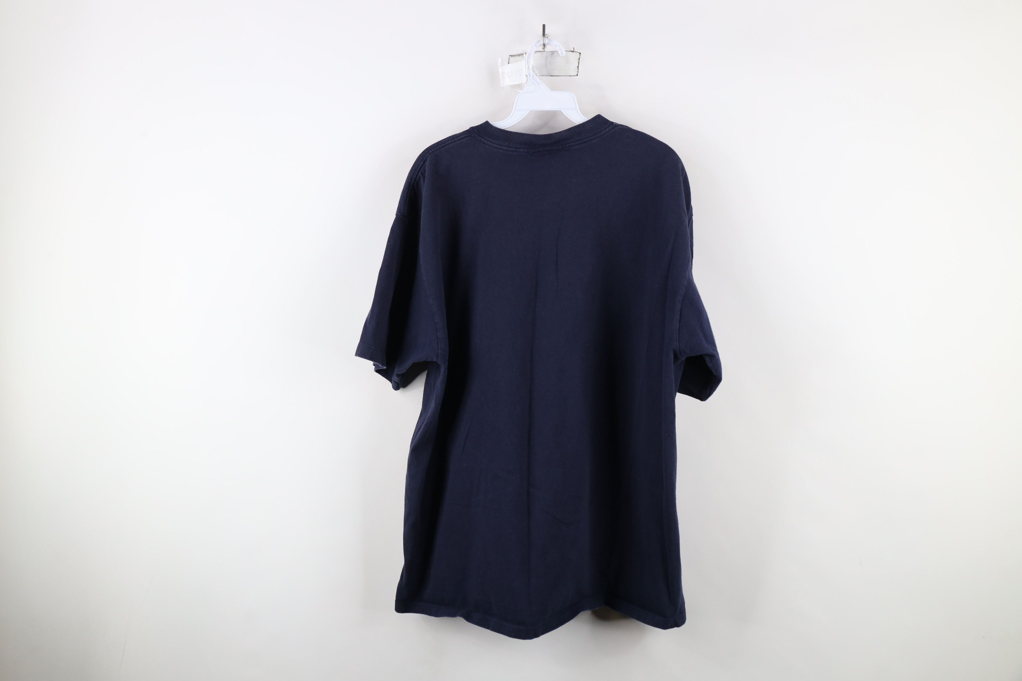 Nautica × Vintage Vintage 90s Nautica Short Sleeve T-Shirt Blue Cotton USA Size US XL / EU 56 / 4 - 8 Thumbnail