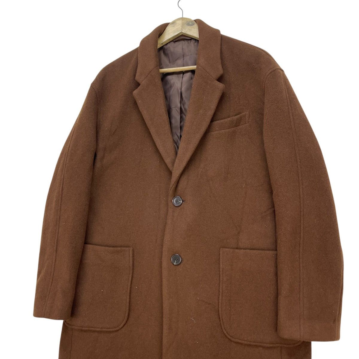 Japanese Brand Vintage 8Second Wool Long Coat Jacket Size US M / EU 48-50 / 2 - 4 Thumbnail