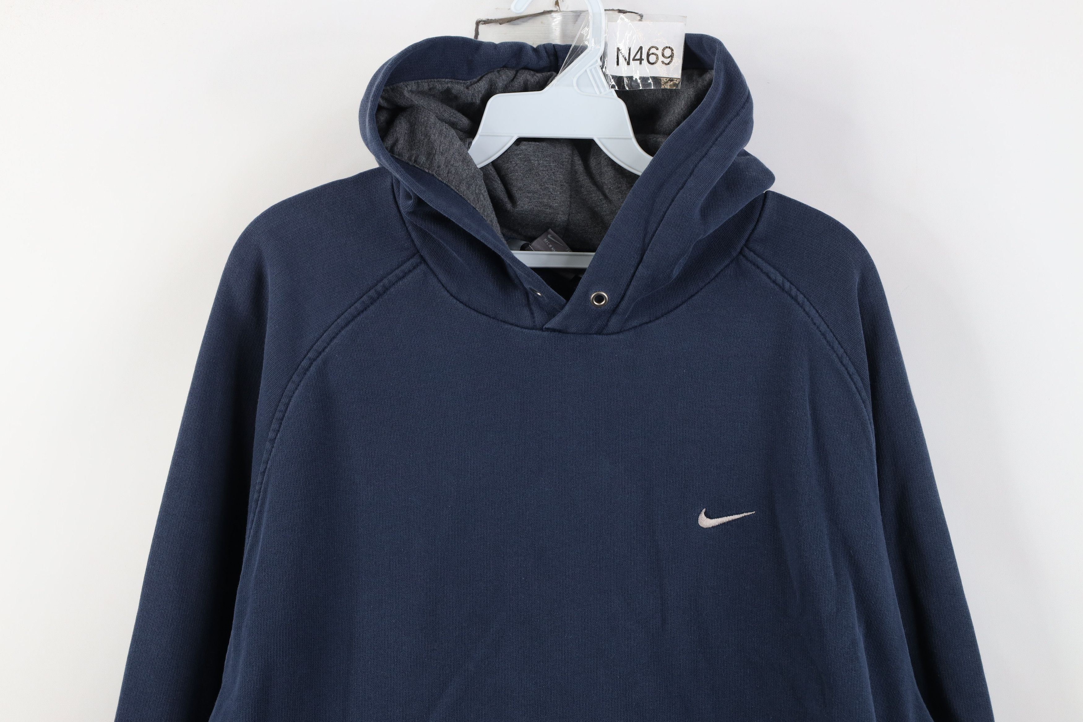 Nike Vintage Y2K Nike Travis Scott Mini Swoosh Hoodie Sweatshirt Size US L / EU 52-54 / 3 - 2 Thumbnail