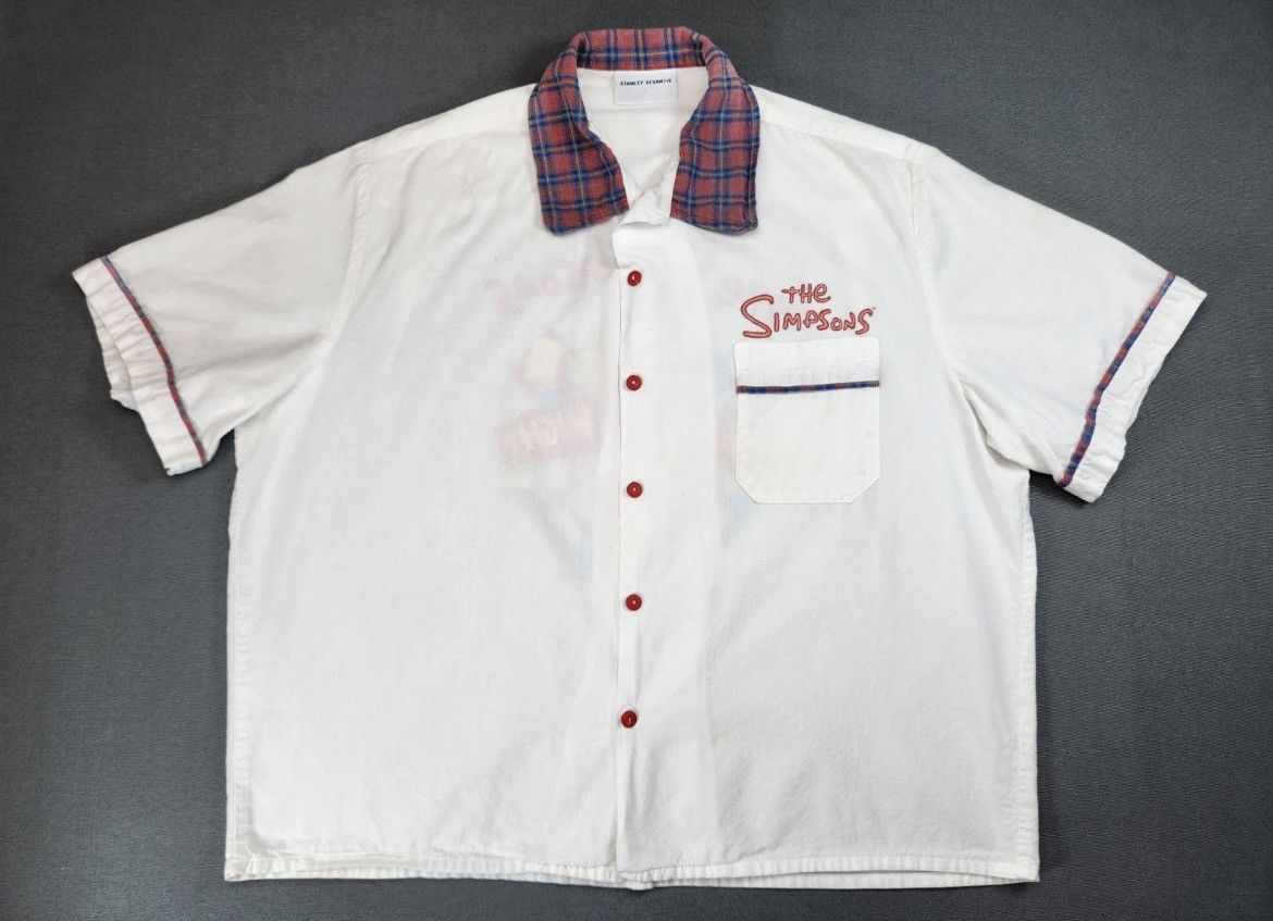 The Simpsons × Vintage The Simpsons Bowling Stanley Desantis Size US XXL / EU 58 / 5 - 2 Thumbnail