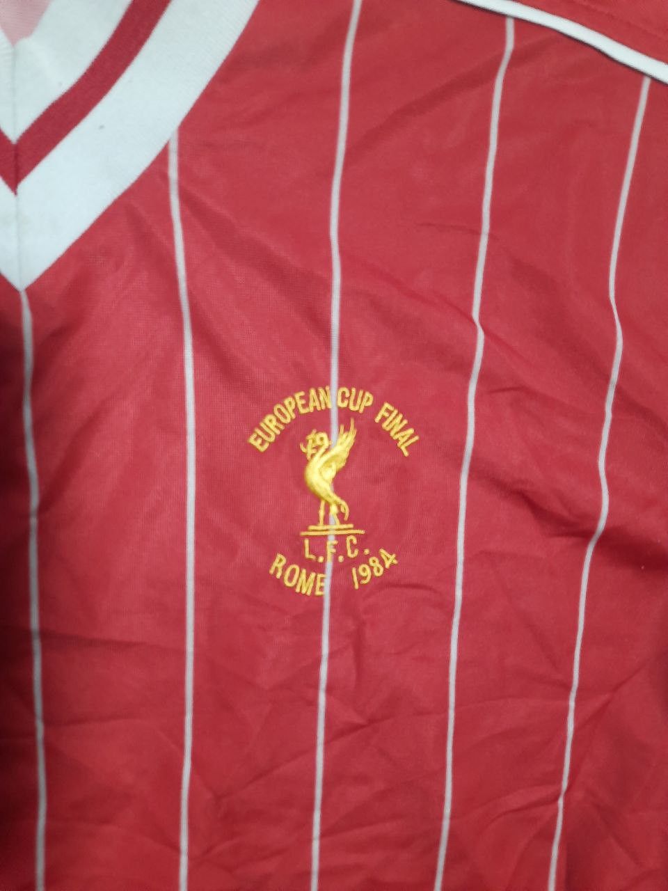 Other Anfield Liverpool Jersey European Cup Final Rome 1984 Size US XL / EU 56 / 4 - 6 Thumbnail