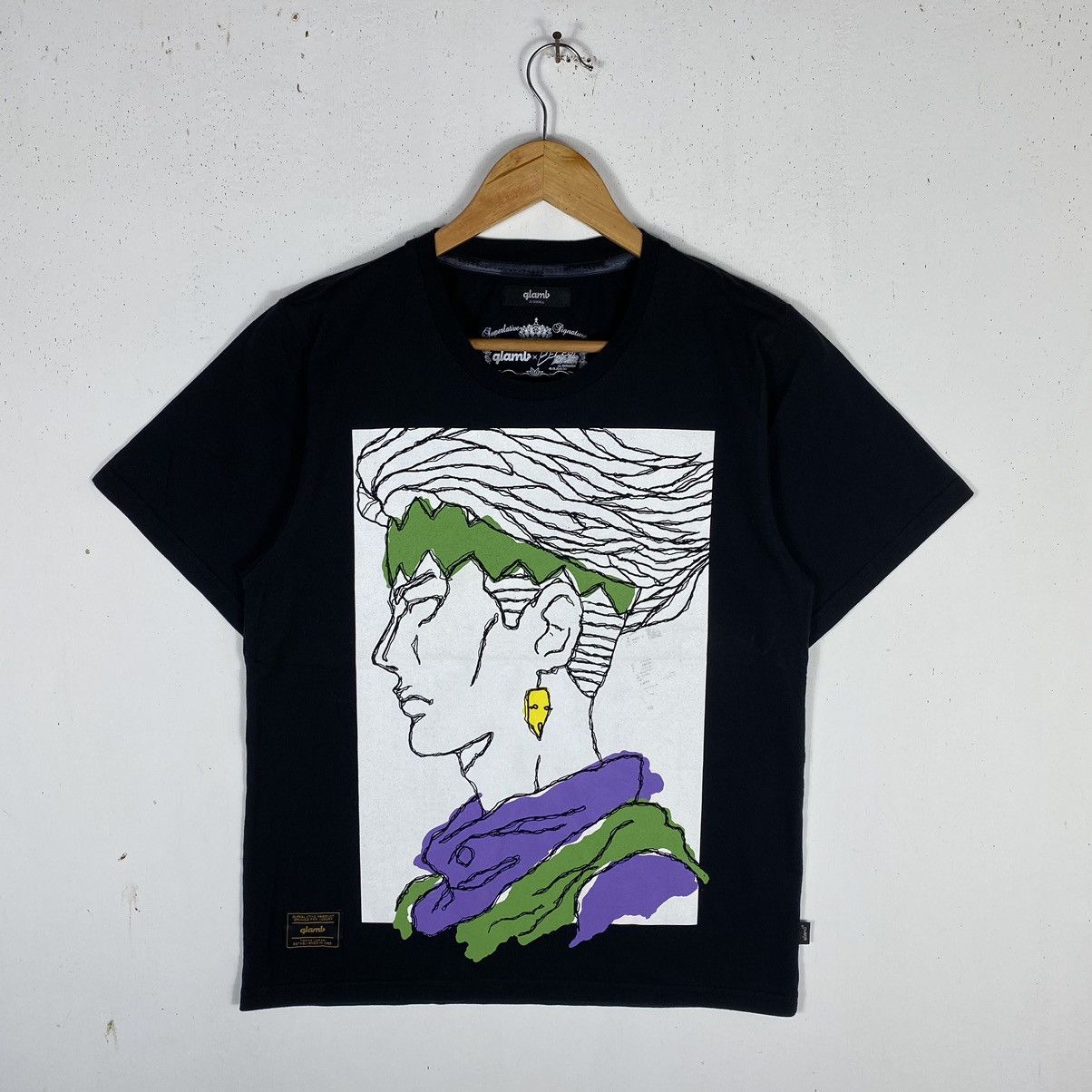 Anime × Cartoon Network × Japanese Brand LIMITED GLAMB x JOJO'S BIZARRE ADVENTURE ROHAN KISHIBE TEE Size US XS / EU 42 / 0 - 2 Thumbnail