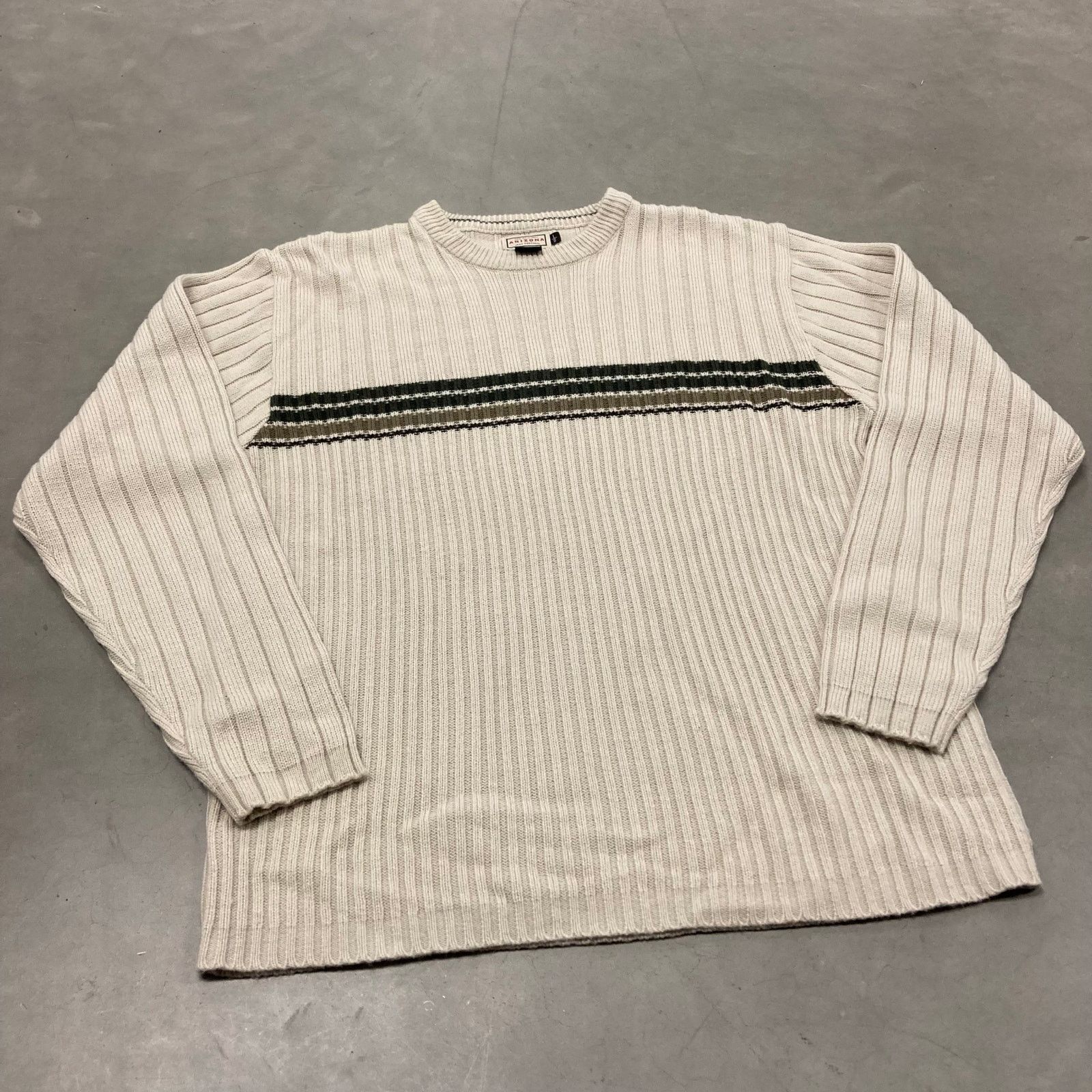 Vintage Y2K striped Arizona T-Shirt Size US L / EU 52-54 / 3 - 1 Thumbnail