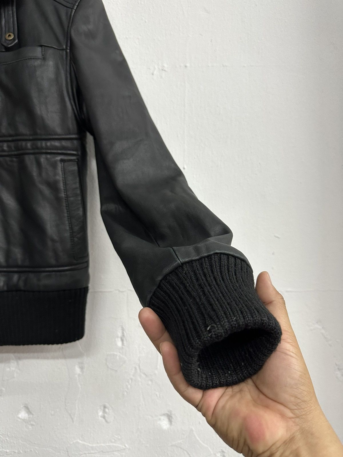 Silas RARE 🇯🇵SILAS Aviator Sheep Skin Leather Jacket Size US S / EU 44-46 / 1 - 4 Thumbnail