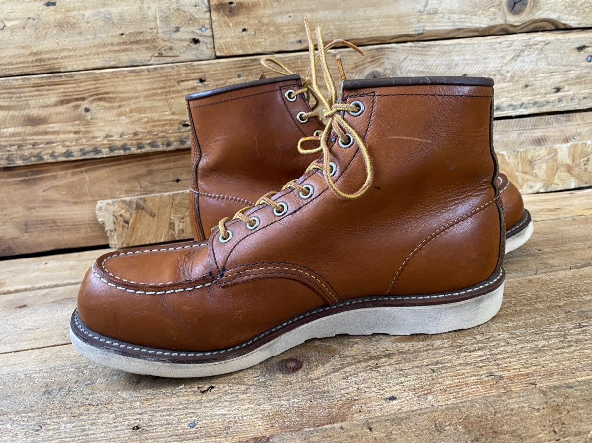 Red Wing Redwing moc-toe brown leather shoes style 875 US11 Size US 11 / EU 44 - 12 Thumbnail