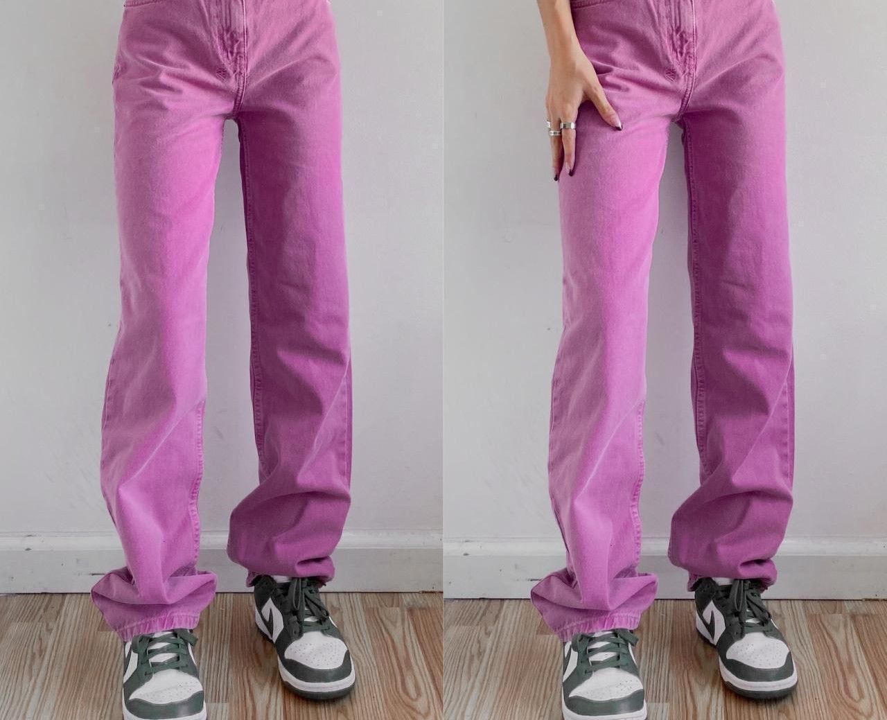 Ksubi Ksubi Purple 050 Jeans Pants Cotton 29 Playback Size 29" - 4 Thumbnail
