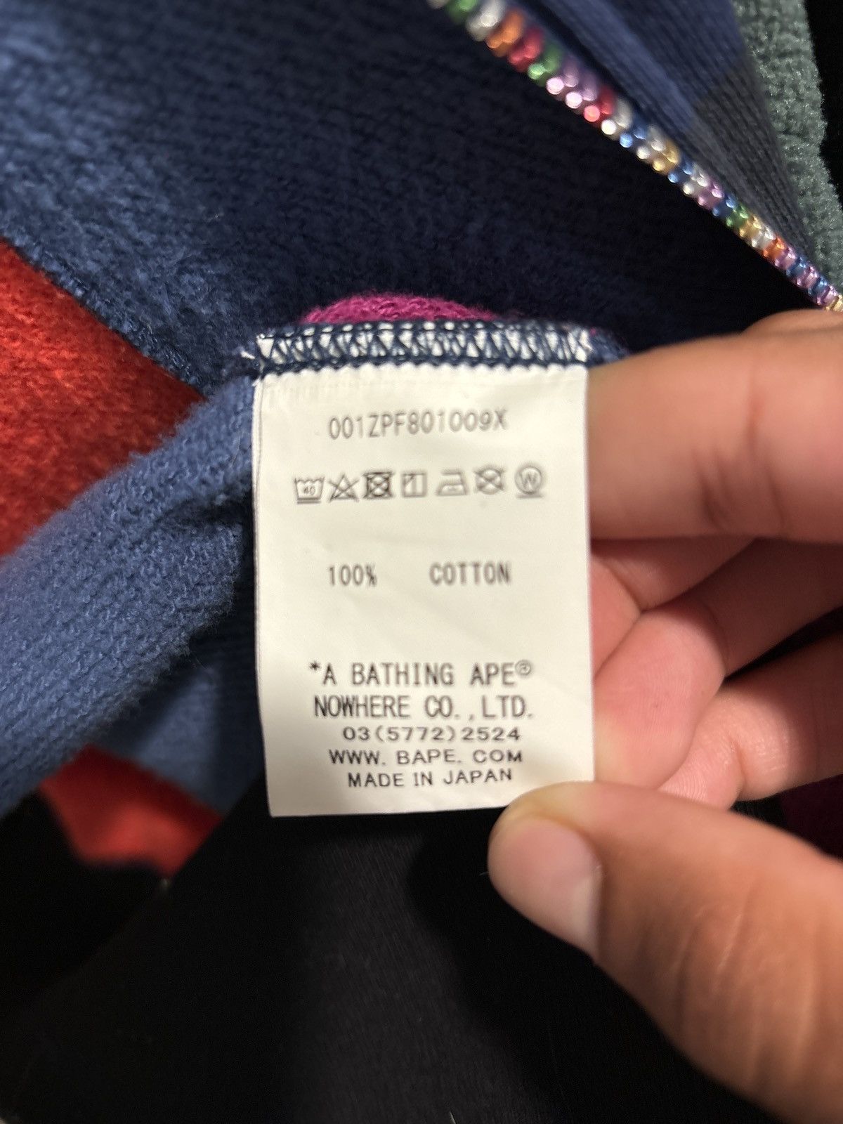 Bape Color Camo Crazy Full Zip Hoodie Size US M / EU 48-50 / 2 - 9 Thumbnail