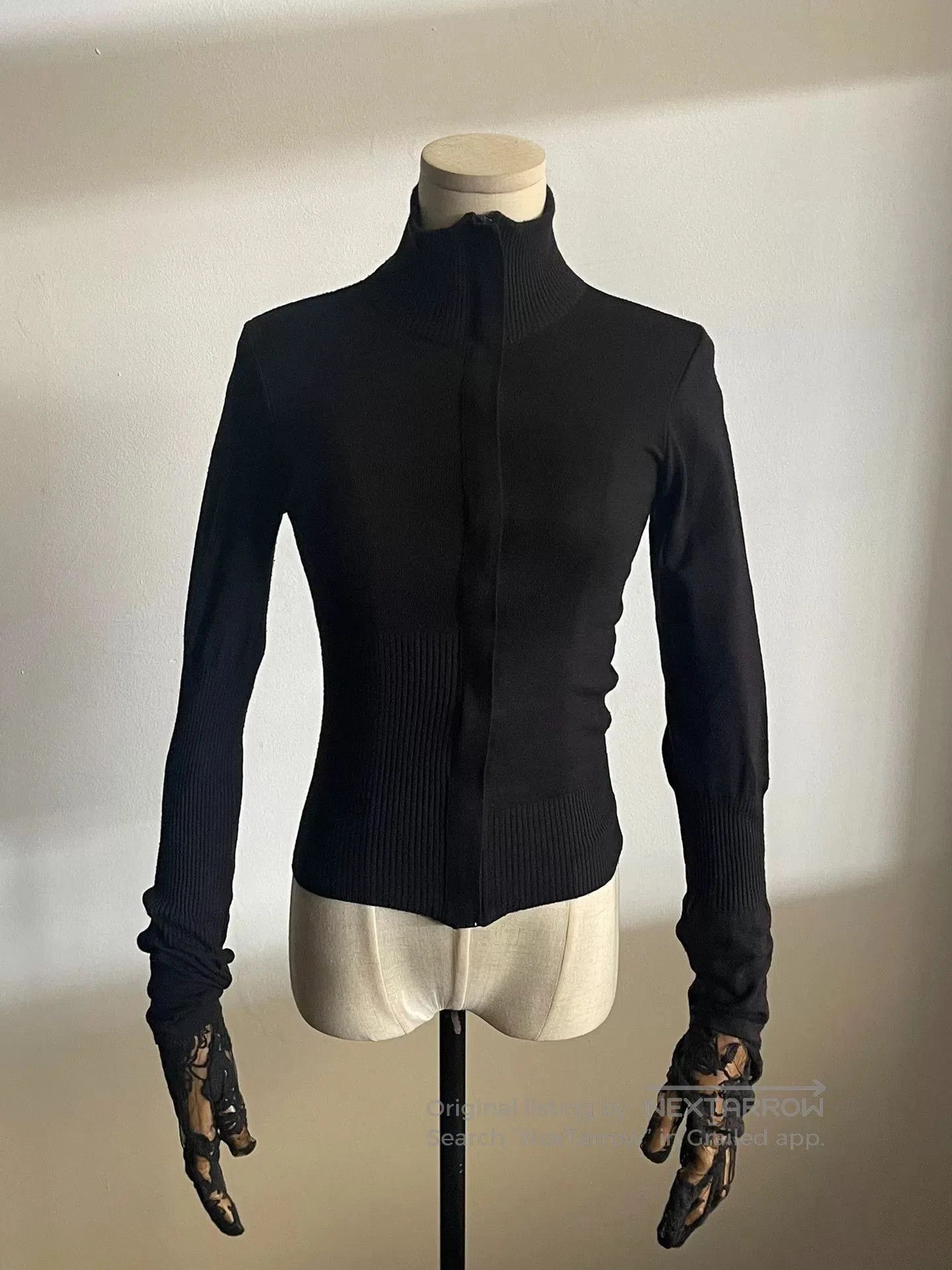 Dirk Bikkembergs Dirk Bikkembergs Red Zip Knit Top. Size S / US 4 / IT 40 - 2 Thumbnail