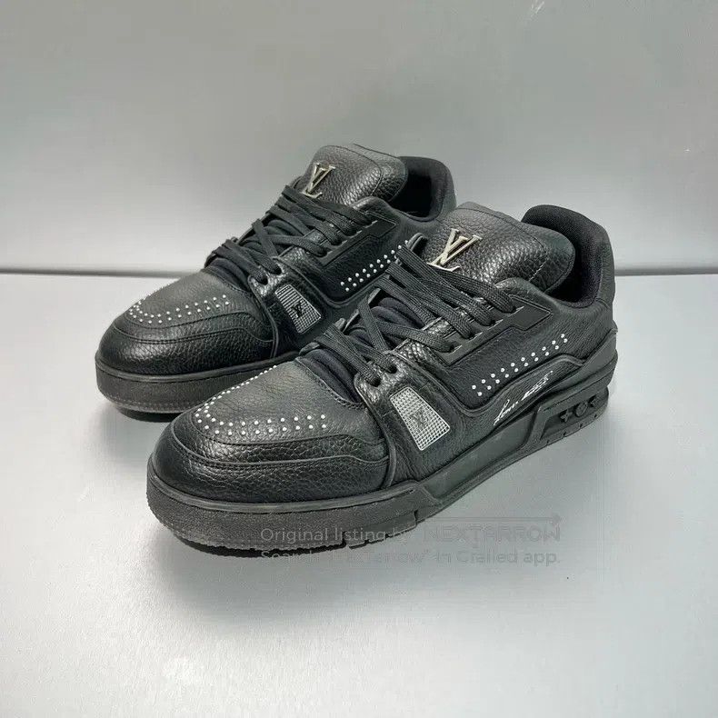 Louis Vuitton Louis Vuitton Riveted Darth Vader Trainer Board Shoes Size US 9 / EU 42 - 1 Thumbnail