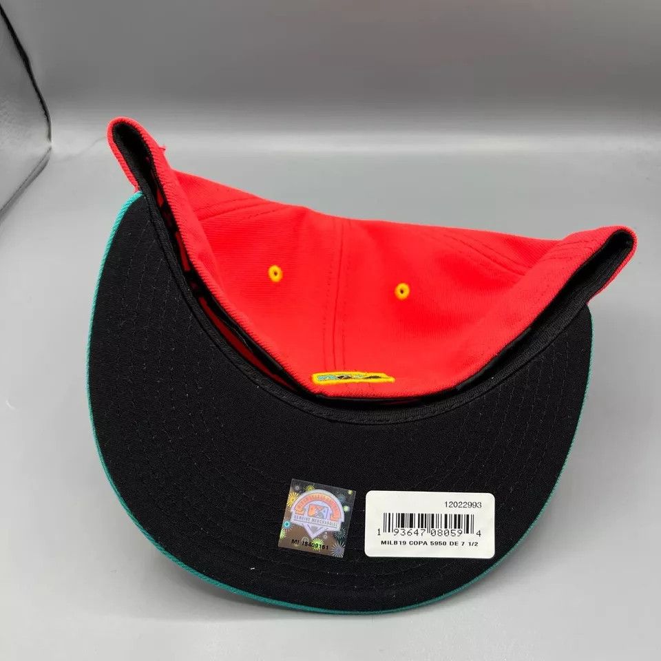 New Era Delmarva Shorebirds Hat Men 7 1/2 MiLB Fitted Cap New Size ONE SIZE - 6 Thumbnail