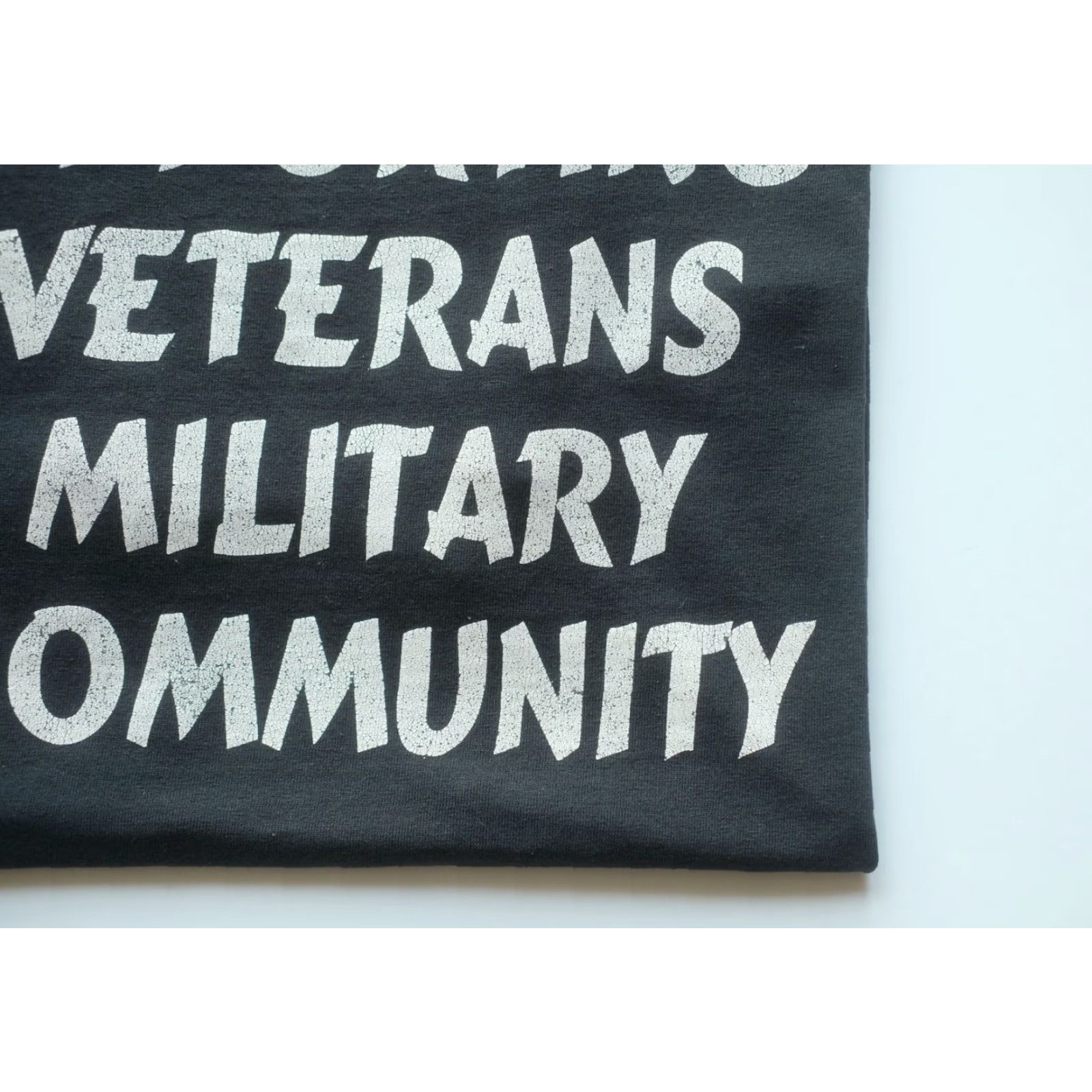 Jerzees VINTAGE JERZEES T SHIRT MEN American Legion Veterans Support VTG 1990s Black SZ L Short Sleeve Crew Neck USA Size US L / EU 52-54 / 3 - 6 Thumbnail