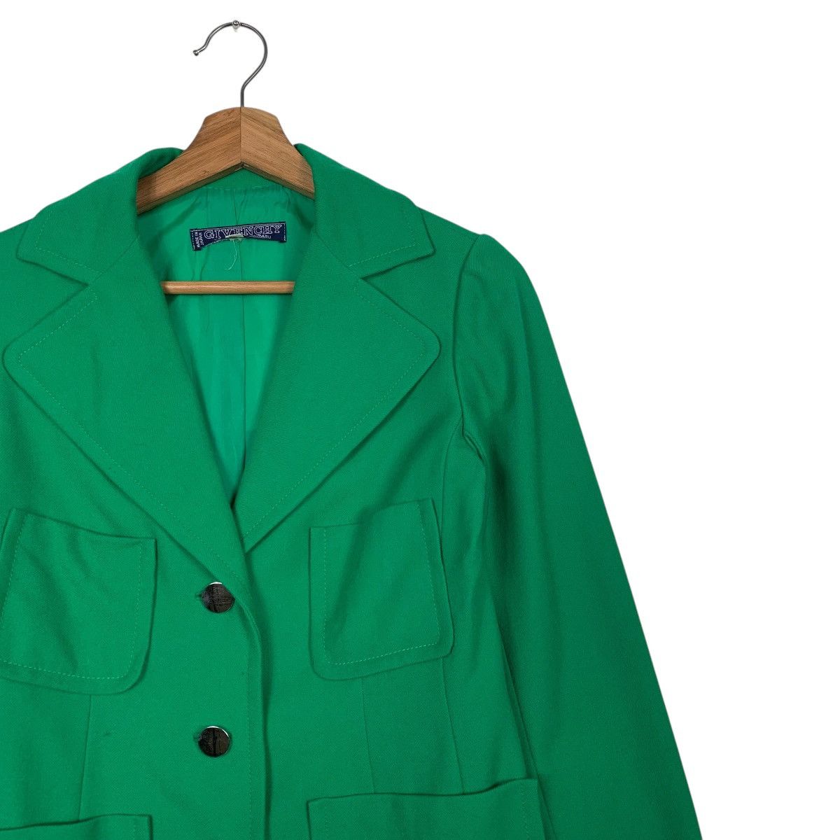 Givenchy Givenchy Nouvelle Boutique Green Jacket Size S / US 4 / IT 40 - 5 Thumbnail