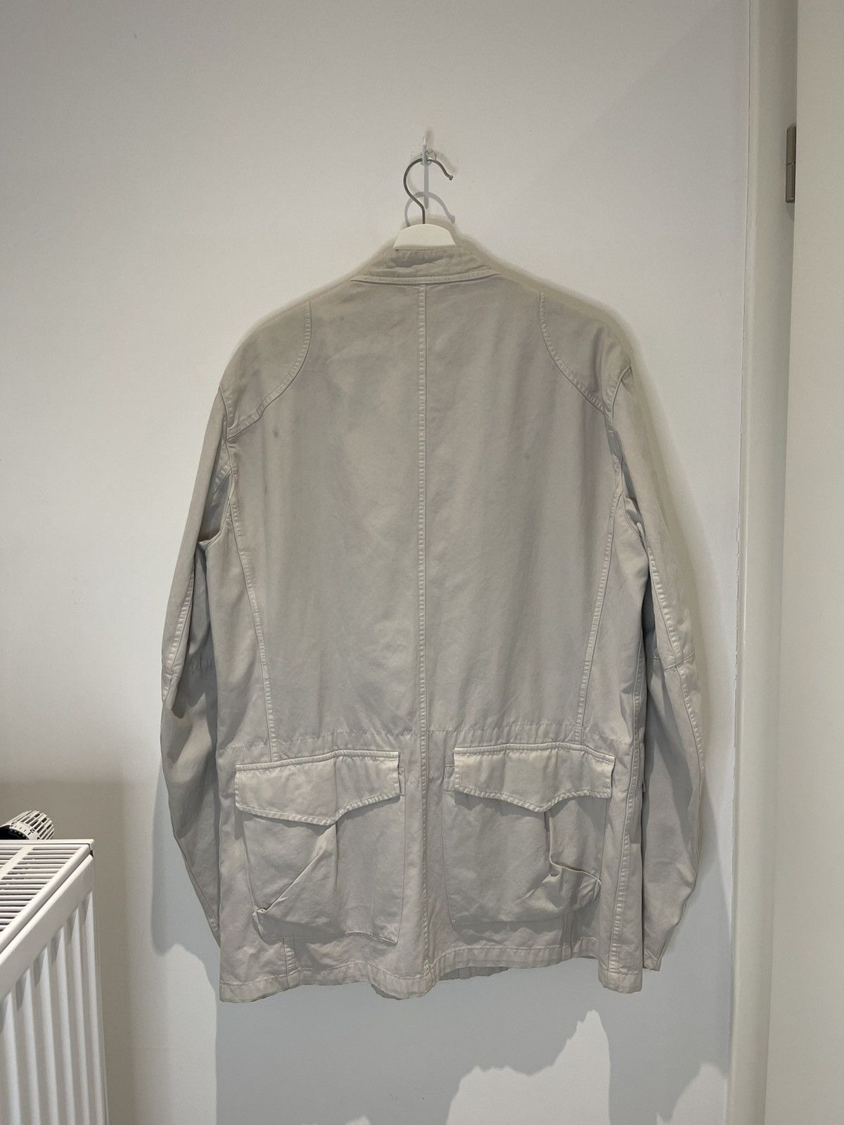 Maison Margiela Maison Martin Margiela SS06 Light Grey Cotton Field Jacket Size US L / EU 52-54 / 3 - 15 Thumbnail