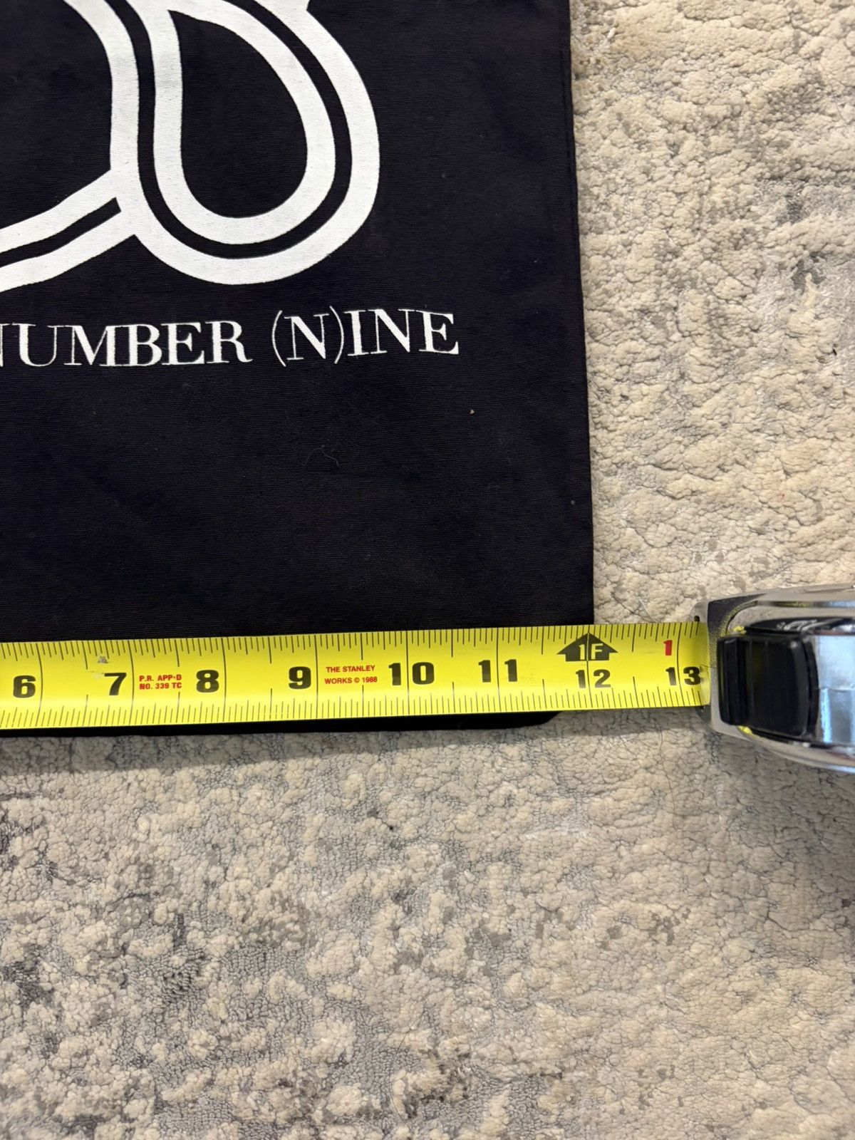 Number (N)ine Crying Heart Tote Bag Size ONE SIZE - 5 Thumbnail