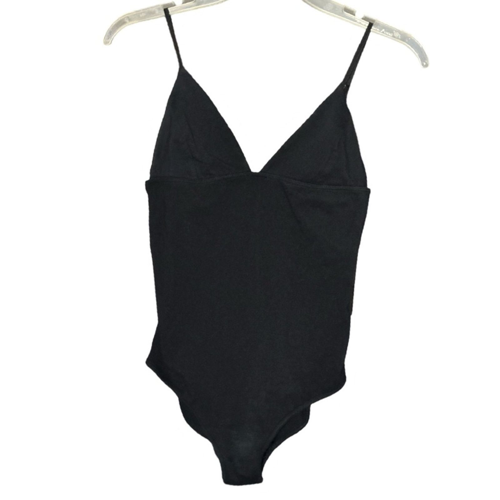 Pacsun LA Hearts Pacsun Black Cotton Corset Bodysuit Size M / US 6-8 / IT 42-44 - 2 Thumbnail