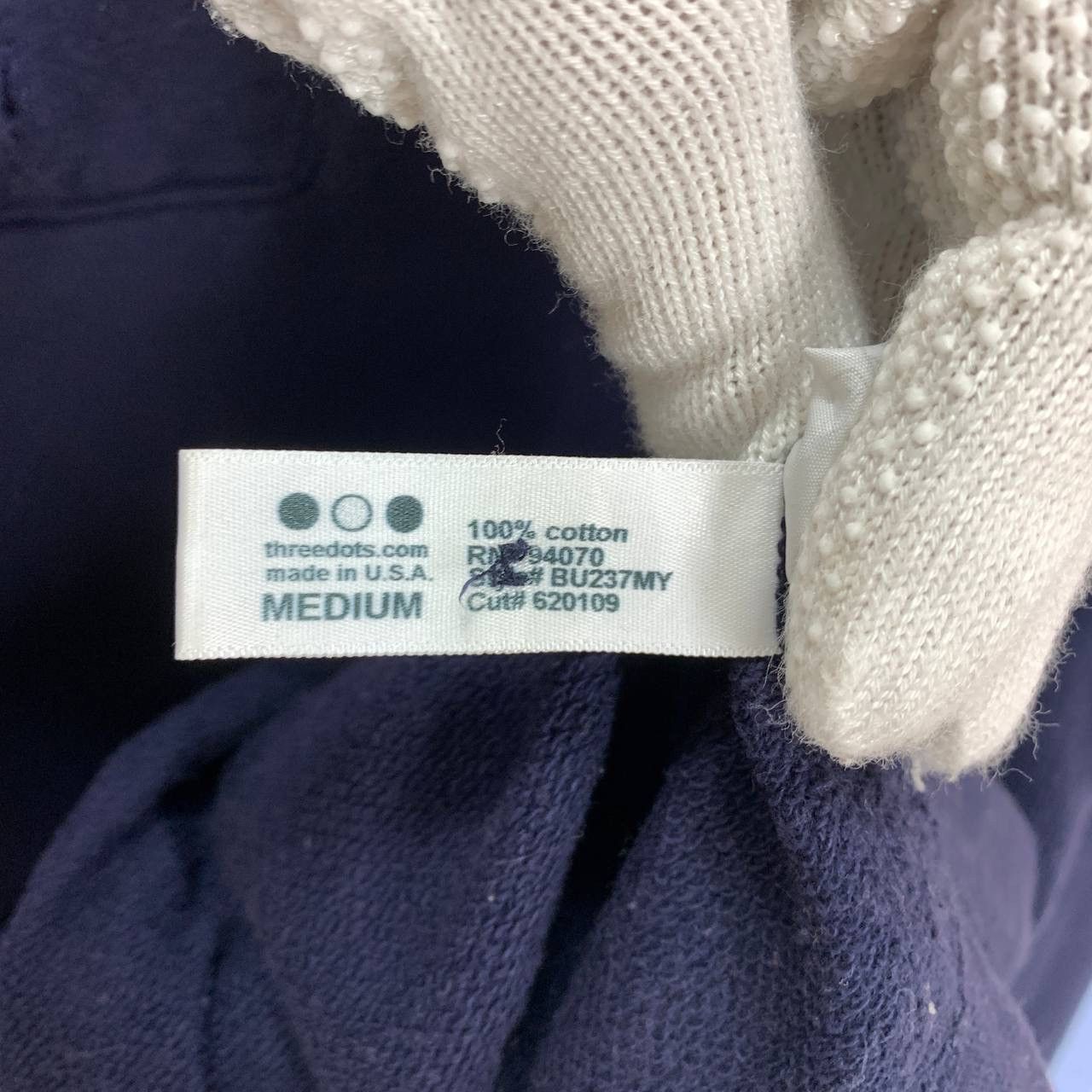 Other THREE DOTS Button Ups Sweatshirt #2305-01 Size US M / EU 48-50 / 2 - 6 Thumbnail