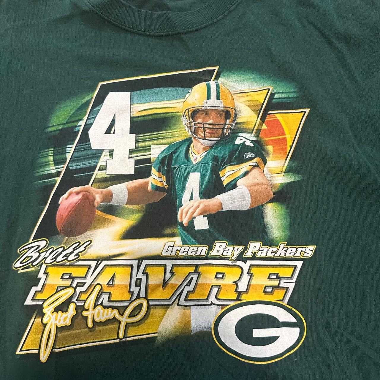 Other Vintage Brett Favre Green Bay Packers Tee XL Size US XL / EU 56 / 4 - 2 Thumbnail