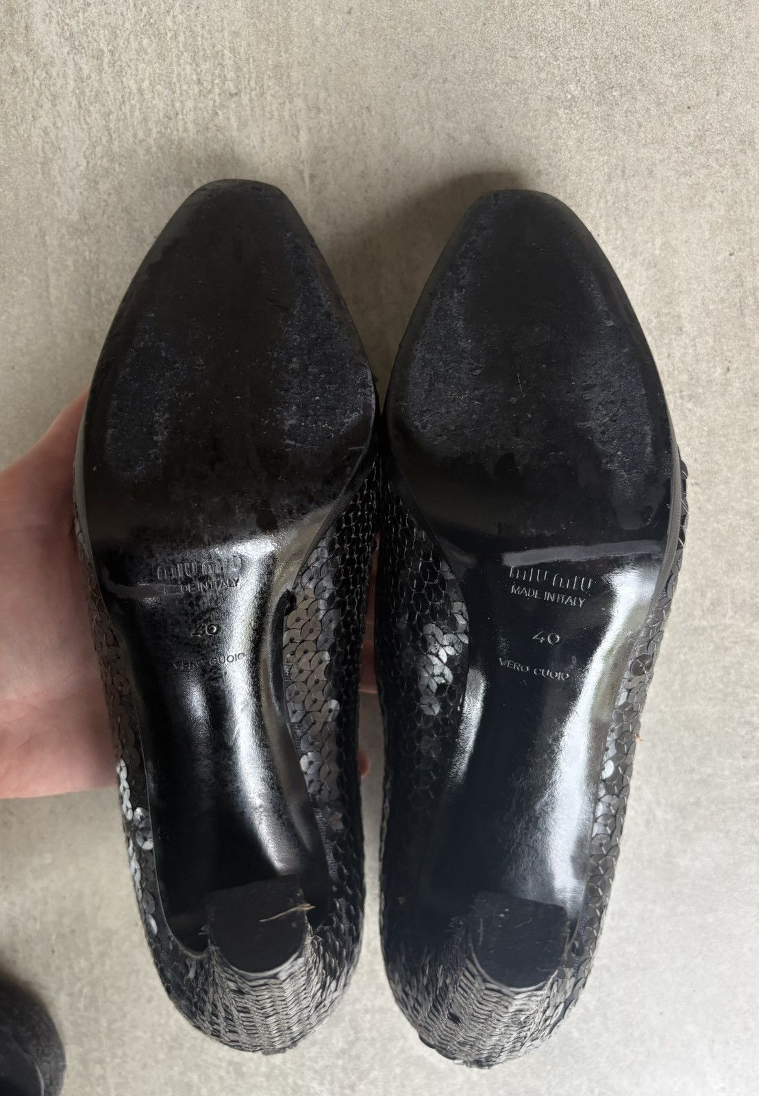 Miu Miu Miu Miu black heels Size US 9 / IT 39 - 4 Thumbnail