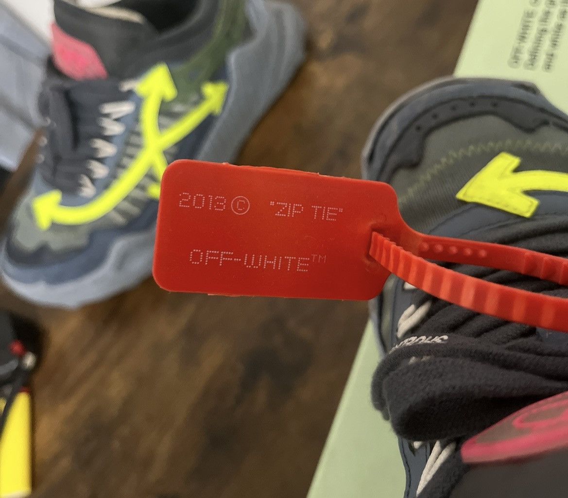 Off-White Off-White Odsy 1000 “Blue Yellow” SS20 – EU 42 / US 9 Size US 9 / EU 42 - 12 Thumbnail