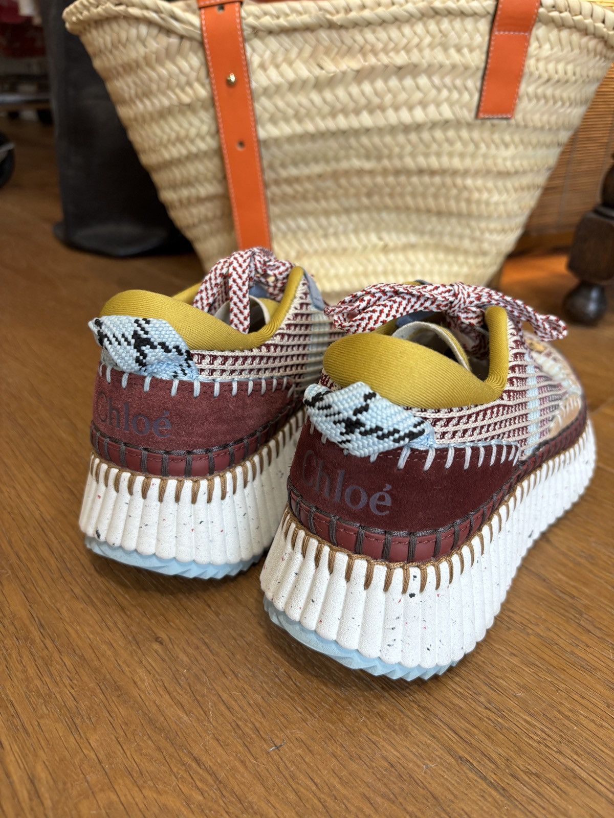 Chloe Chloé Nama sneakers mesh colorful Size US 7 / IT 37 - 10 Thumbnail