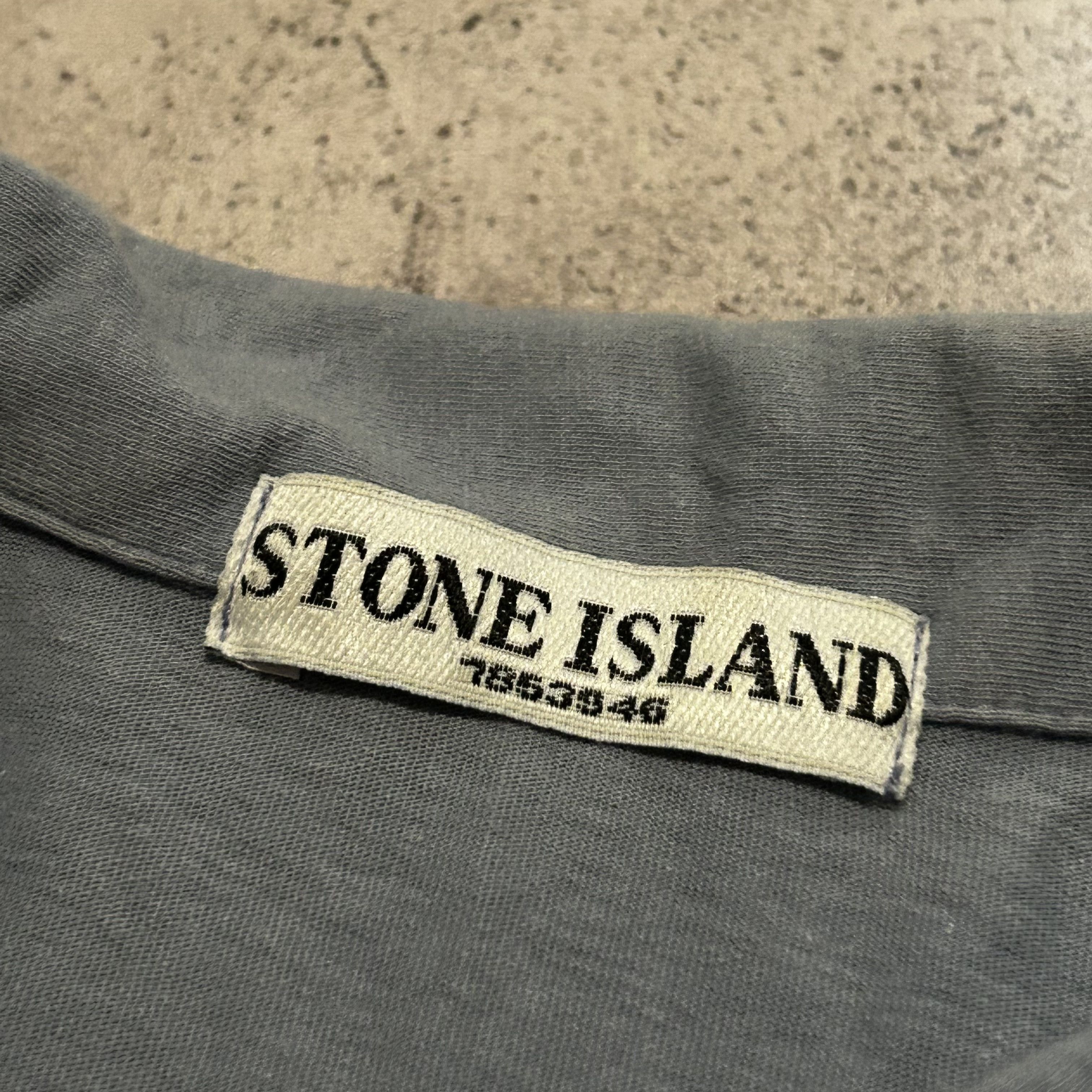 Massimo Osti × Stone Island Vintage Stone Island polo with big logo Size US L / EU 52-54 / 3 - 4 Thumbnail