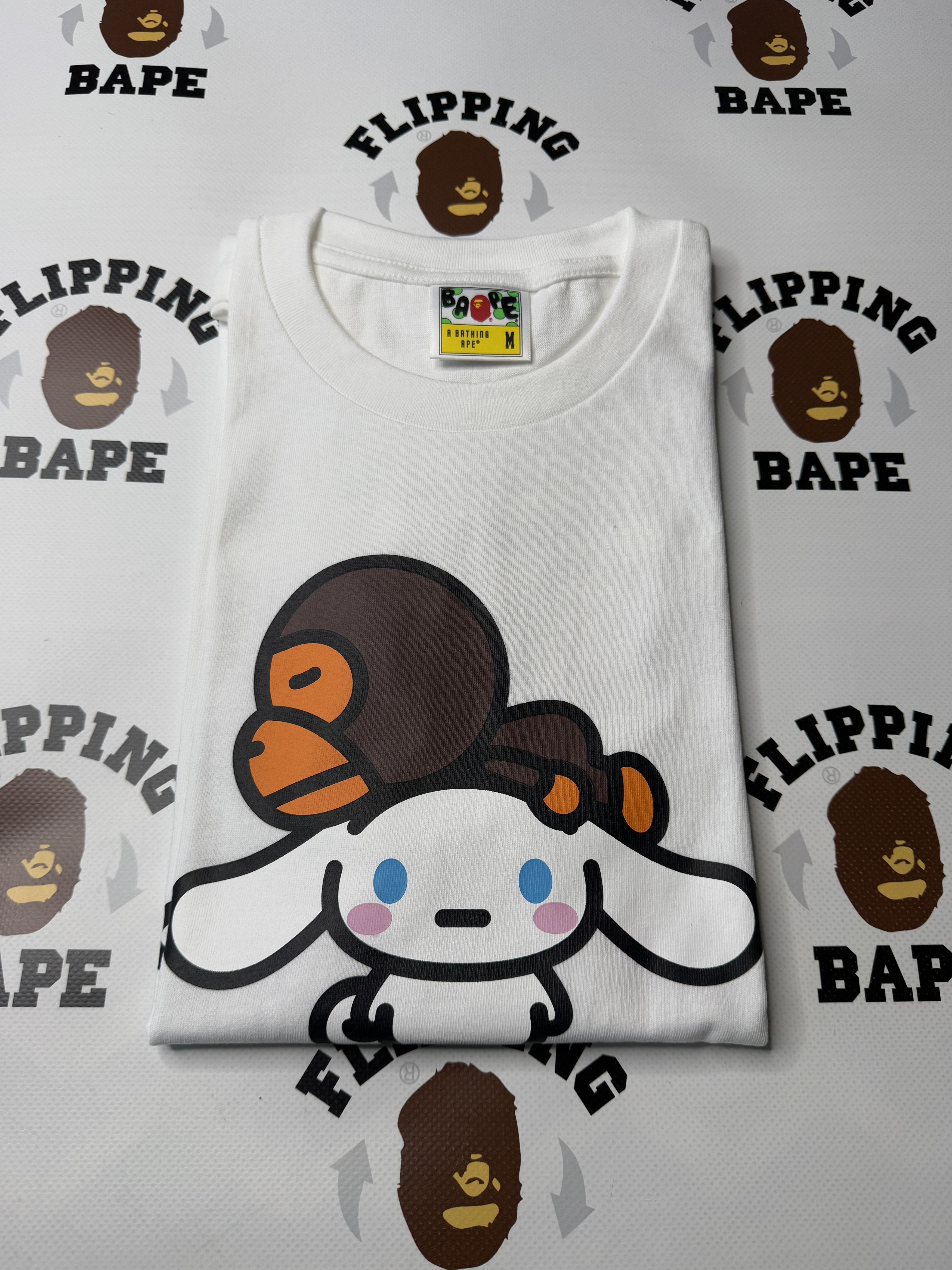 Bape BAPE BABY MILO X CINNAMOROLL TEE Size US M / EU 48-50 / 2 - 7 Thumbnail