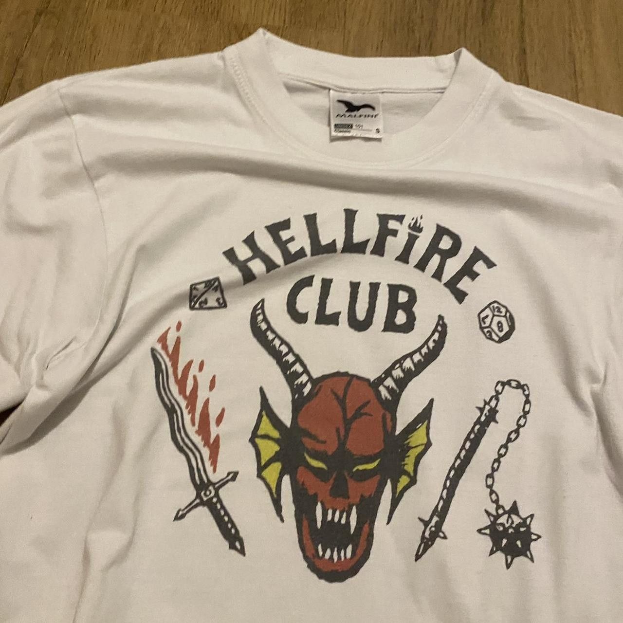 Other Hellfire Club white cotton t-shirt #HellfireClub Size US S / EU 44-46 / 1 - 3 Thumbnail
