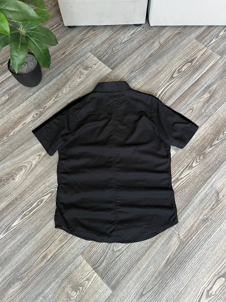 Dolce & Gabbana Dolce & Gabbana Black Short Sleeve Shirt Size US L / EU 52-54 / 3 - 2 Thumbnail