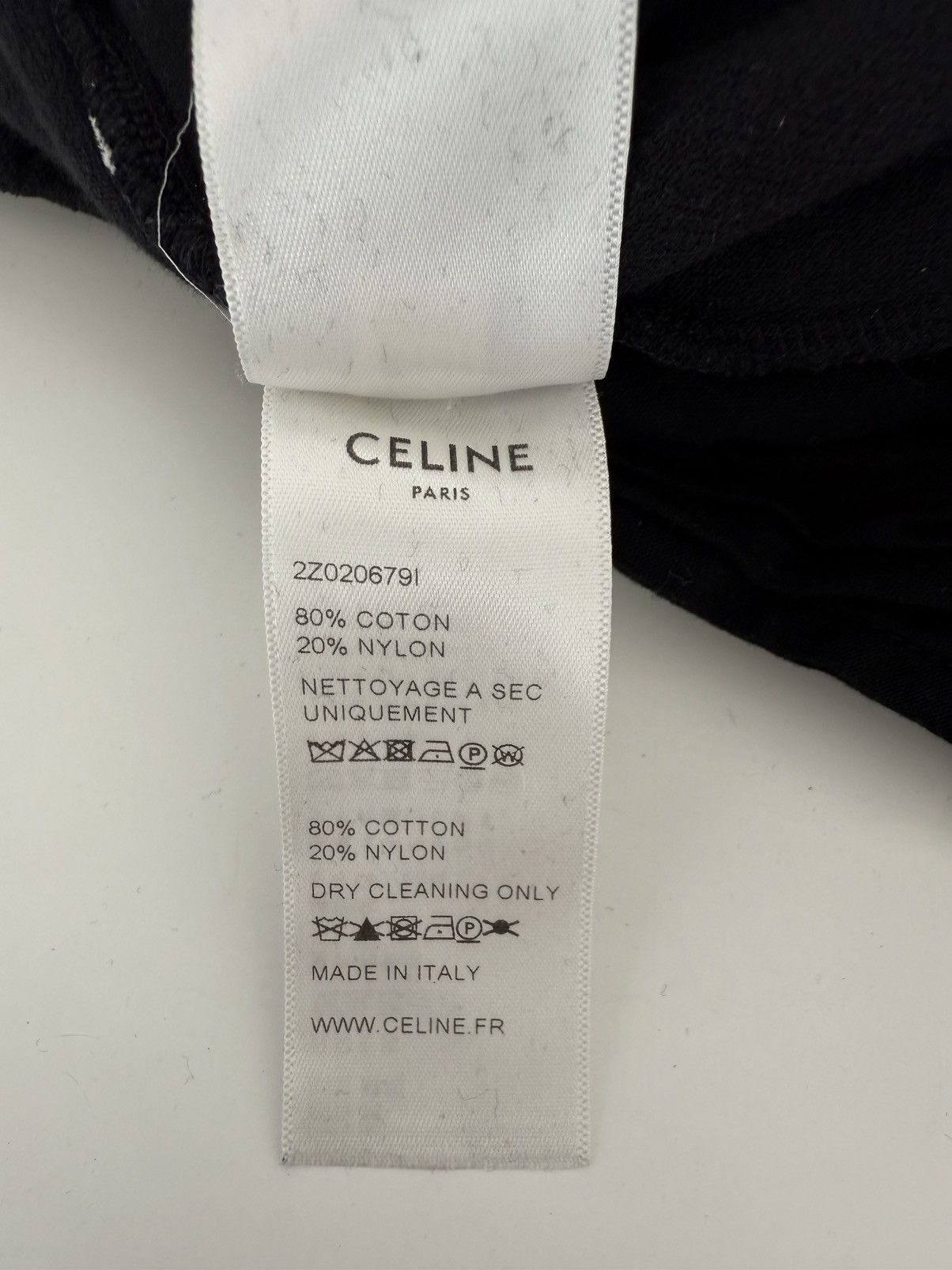 Celine Celine Velour Track Pants - Black - XL Size US 32 / EU 48 - 7 Thumbnail